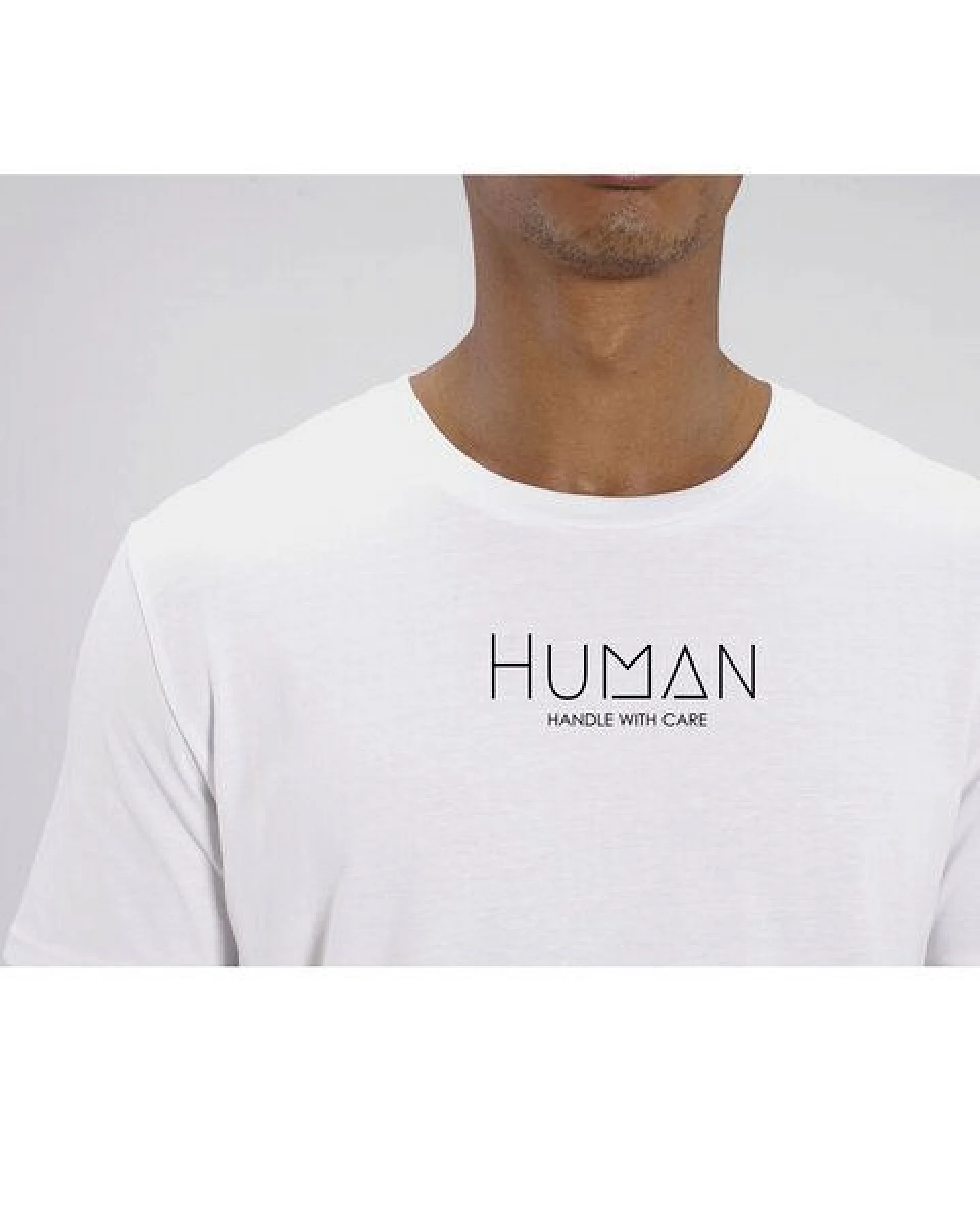 Human Family Bio Herren Sommer T-Shirt mit Rundhalsausschnitt "Maestro - Human" – Ansicht 4