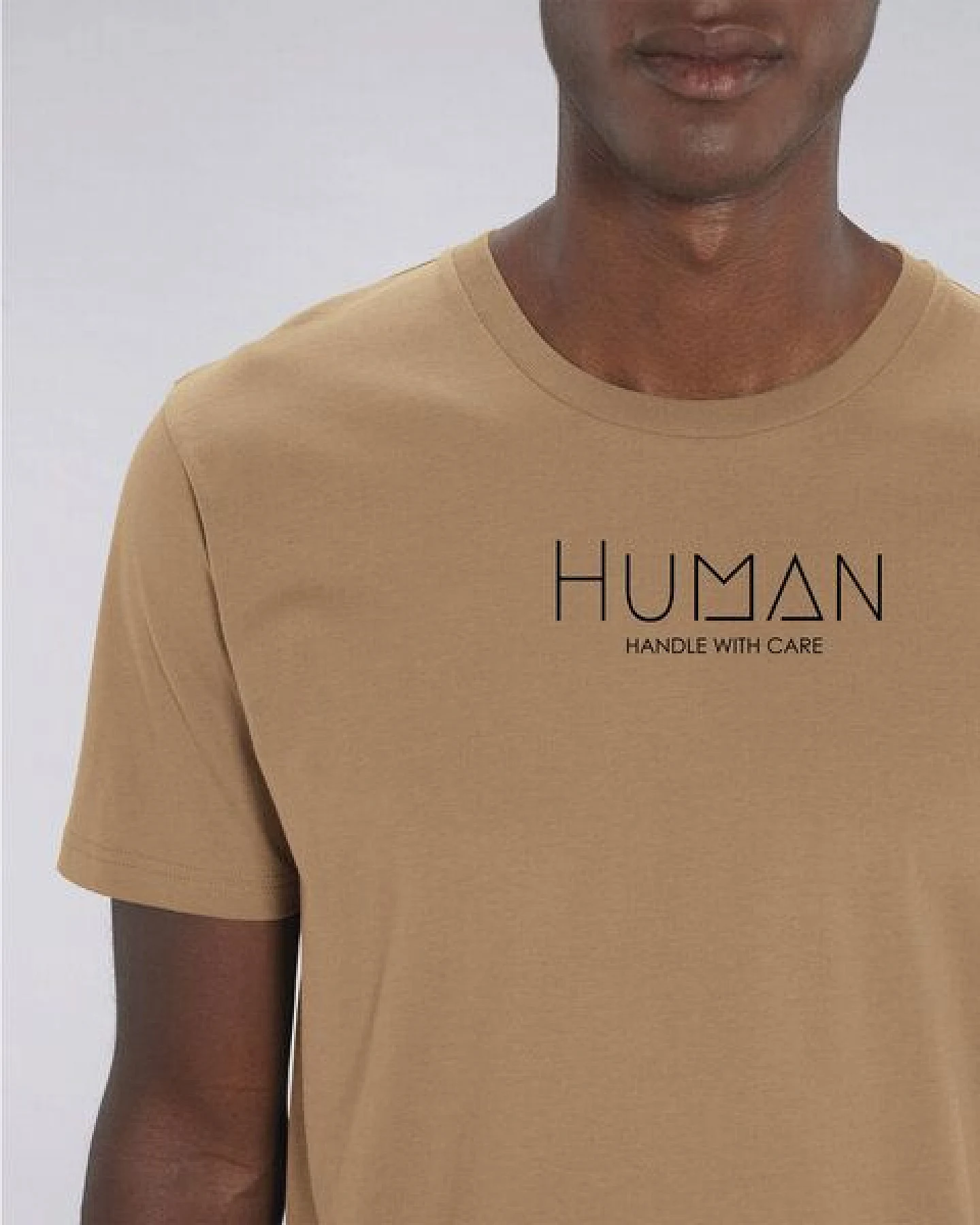 Human Family Bio Herren Sommer T-Shirt mit Rundhalsausschnitt "Maestro - Human" – Ansicht 3
