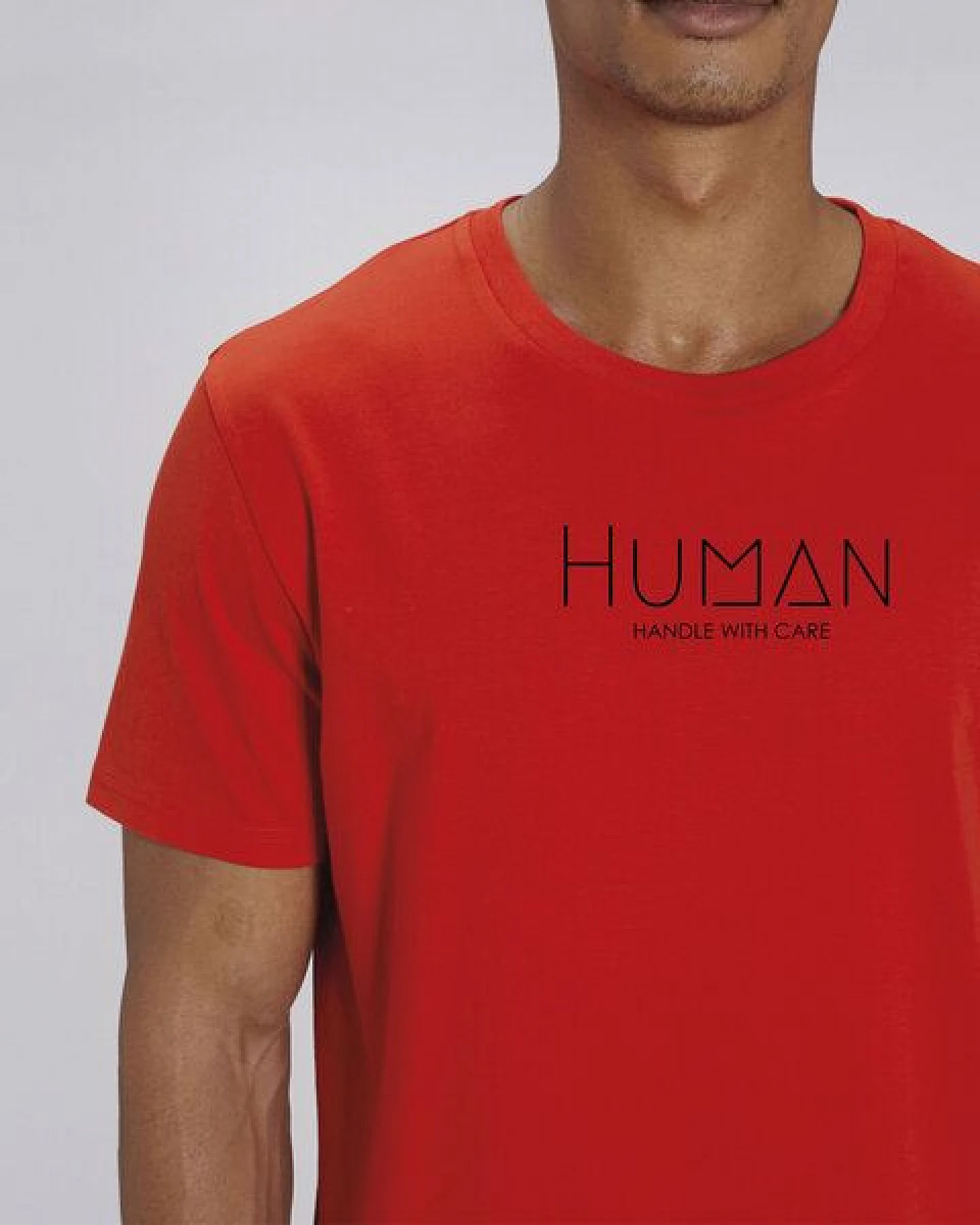 Human Family Bio Herren Sommer T-Shirt mit Rundhalsausschnitt "Maestro - Human" – Ansicht 3
