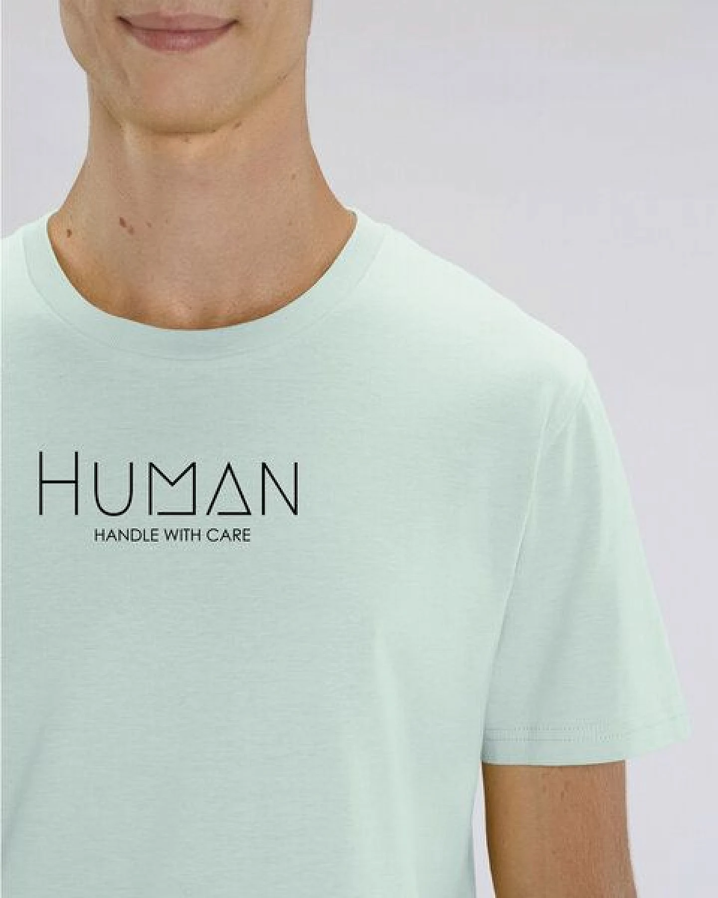 Human Family Bio Herren Sommer T-Shirt mit Rundhalsausschnitt "Maestro - Human" – Ansicht 3