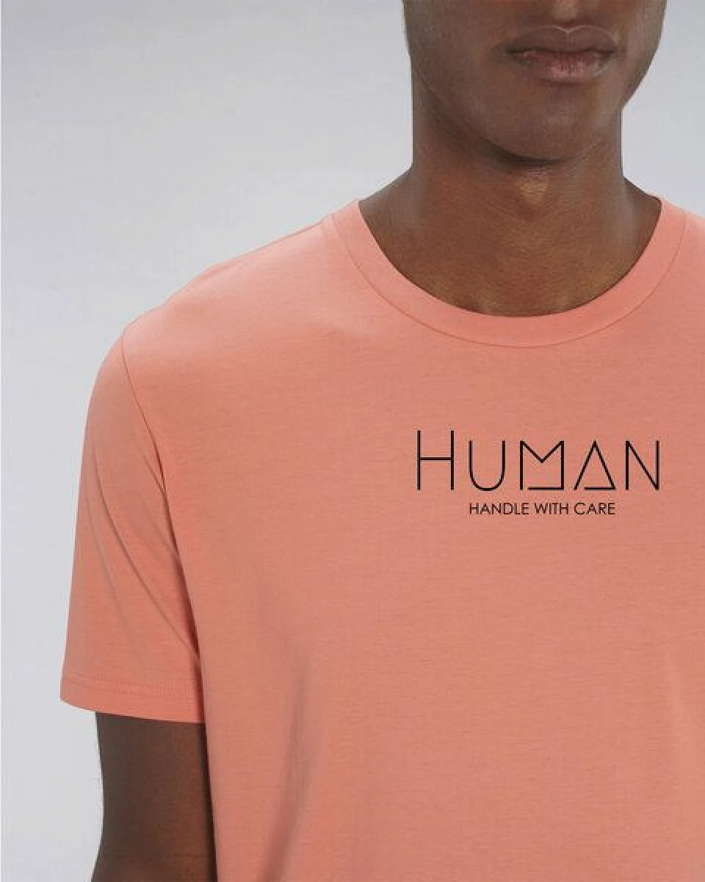 Human Family Bio Herren Sommer T-Shirt mit Rundhalsausschnitt "Maestro - Human" – Ansicht 3