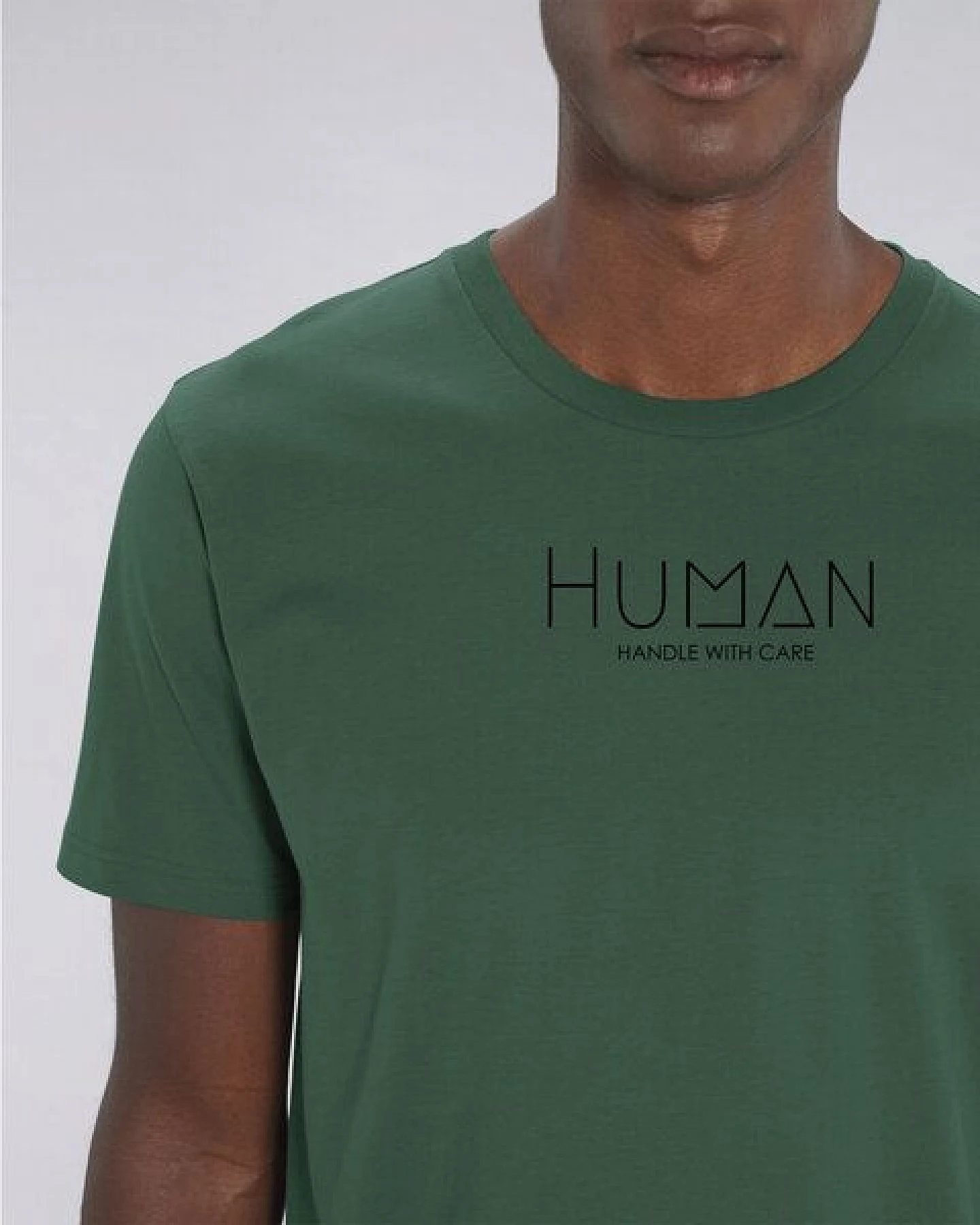 Human Family Bio Herren Sommer T-Shirt mit Rundhalsausschnitt "Maestro - Human" – Ansicht 3
