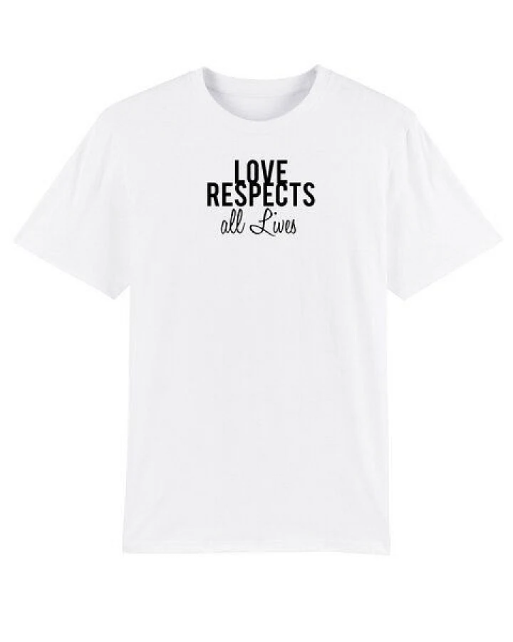 Human Family Bio Herren Rundhals T-Shirt "Spread Love - Respect" in 4 Farben
