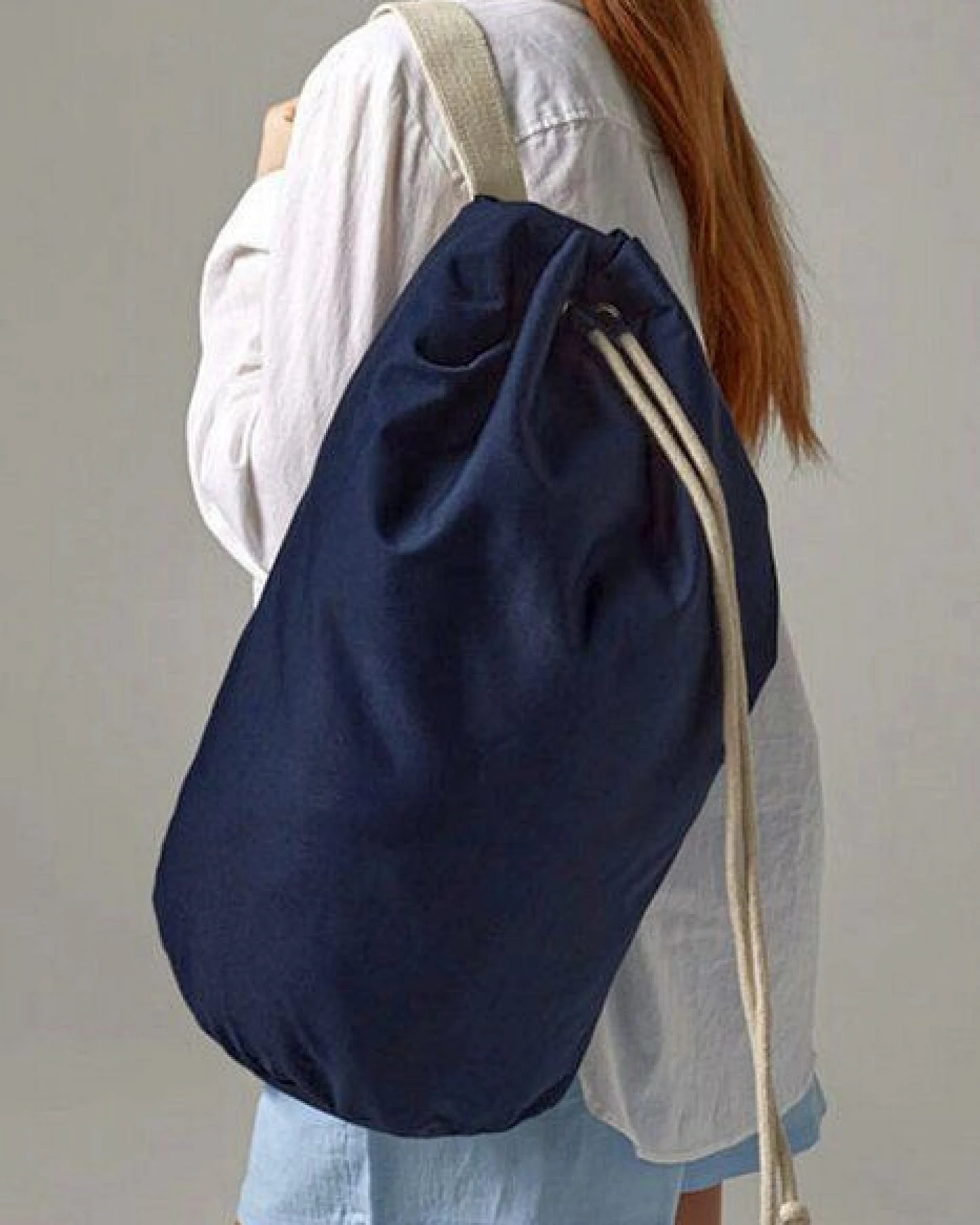 Seesack Wäschesack Westford Mill EarthAware Organic Sea Bag aus Bio Baumwolle – Ansicht 2