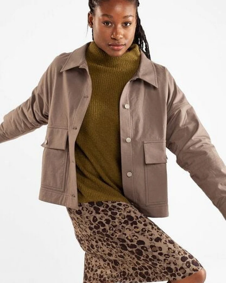 Alma & Lovis Softshelljacke aus reiner Bio-Baumwolle