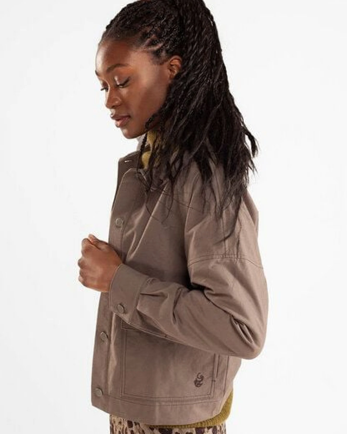Alma & Lovis Softshelljacke aus reiner Bio-Baumwolle – Ansicht 4
