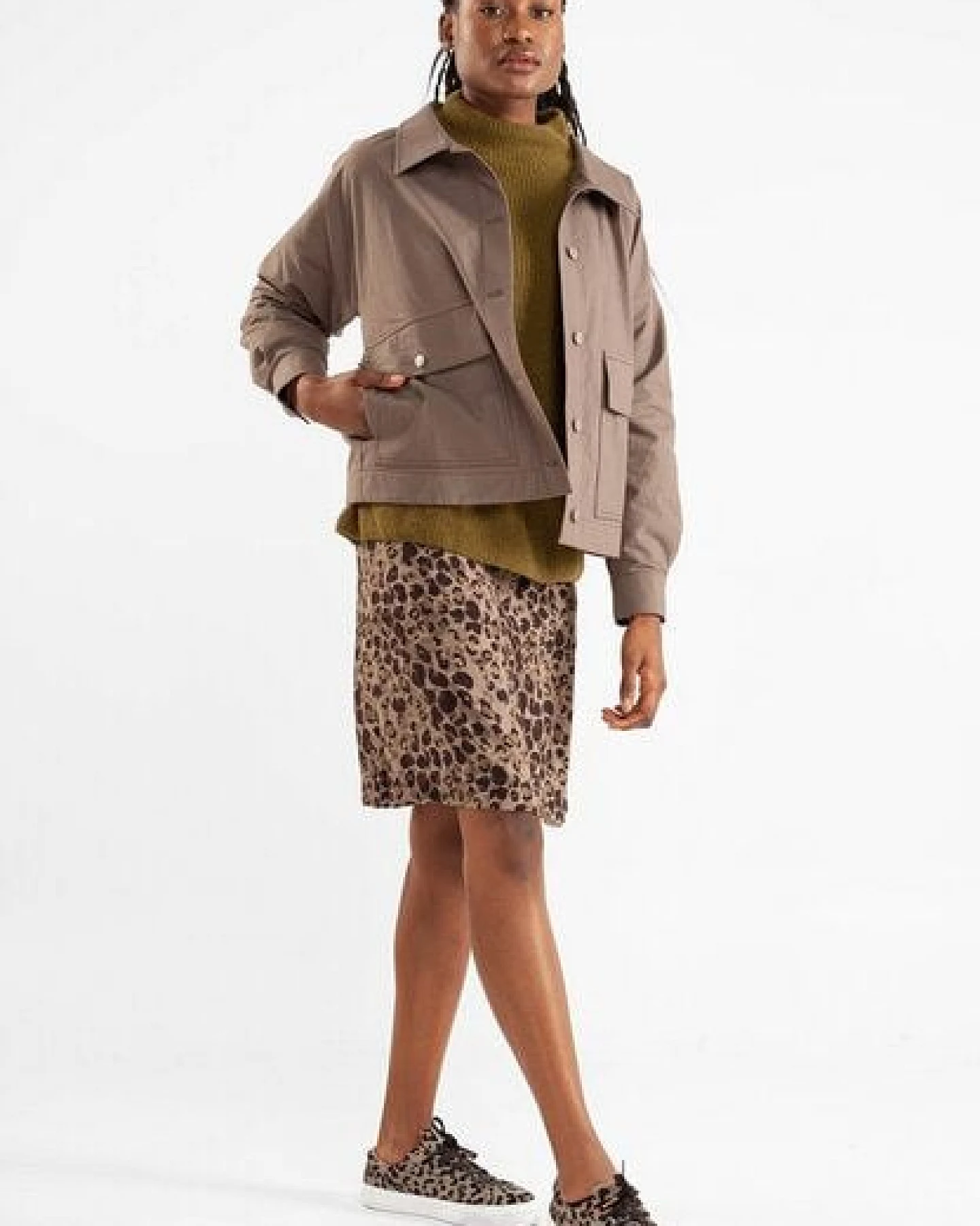 Alma & Lovis Softshelljacke aus reiner Bio-Baumwolle – Ansicht 2