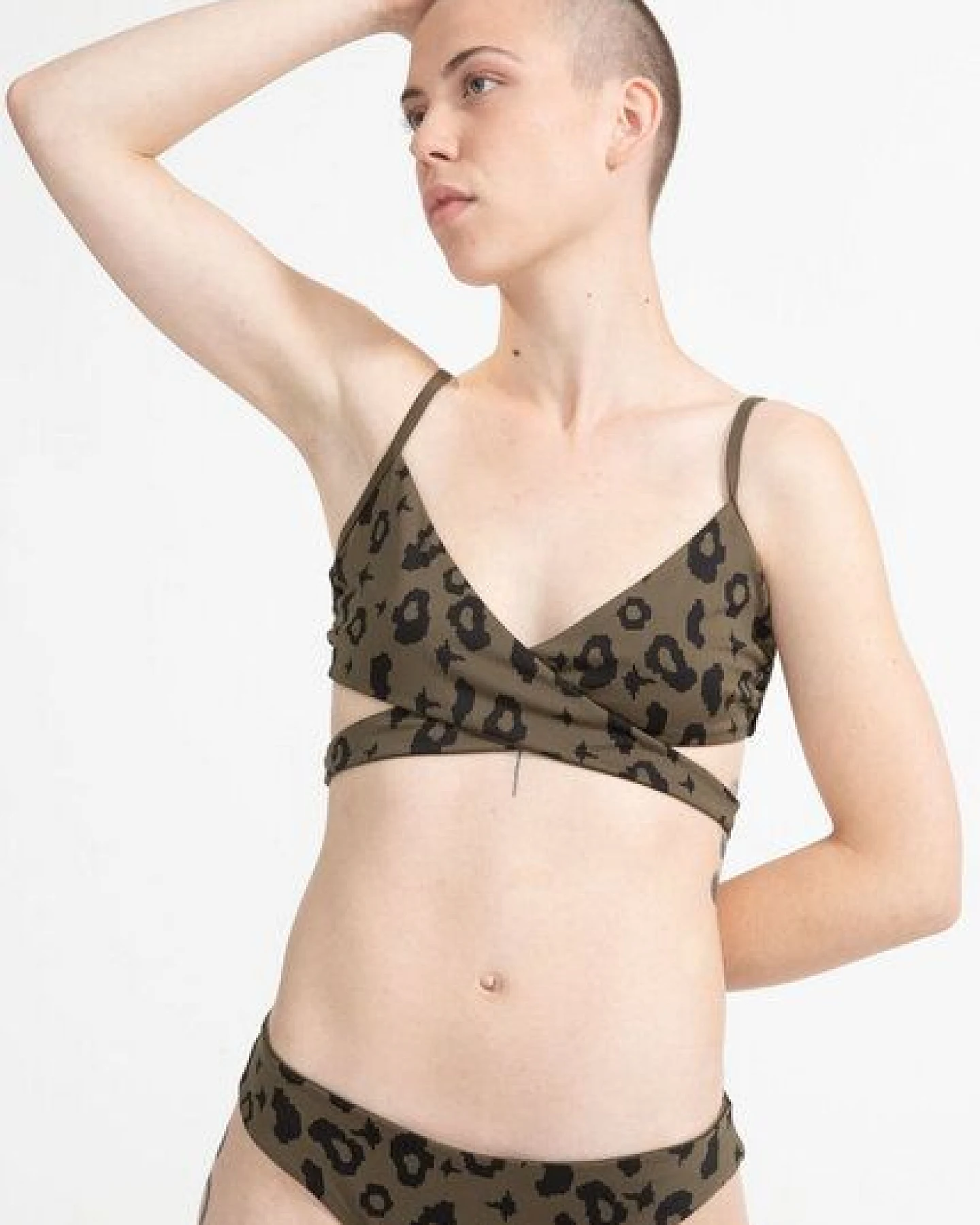 boochen Bikini Top Arpoador - wendbares Surf Bikini-Oberteil - Prints – Ansicht 2