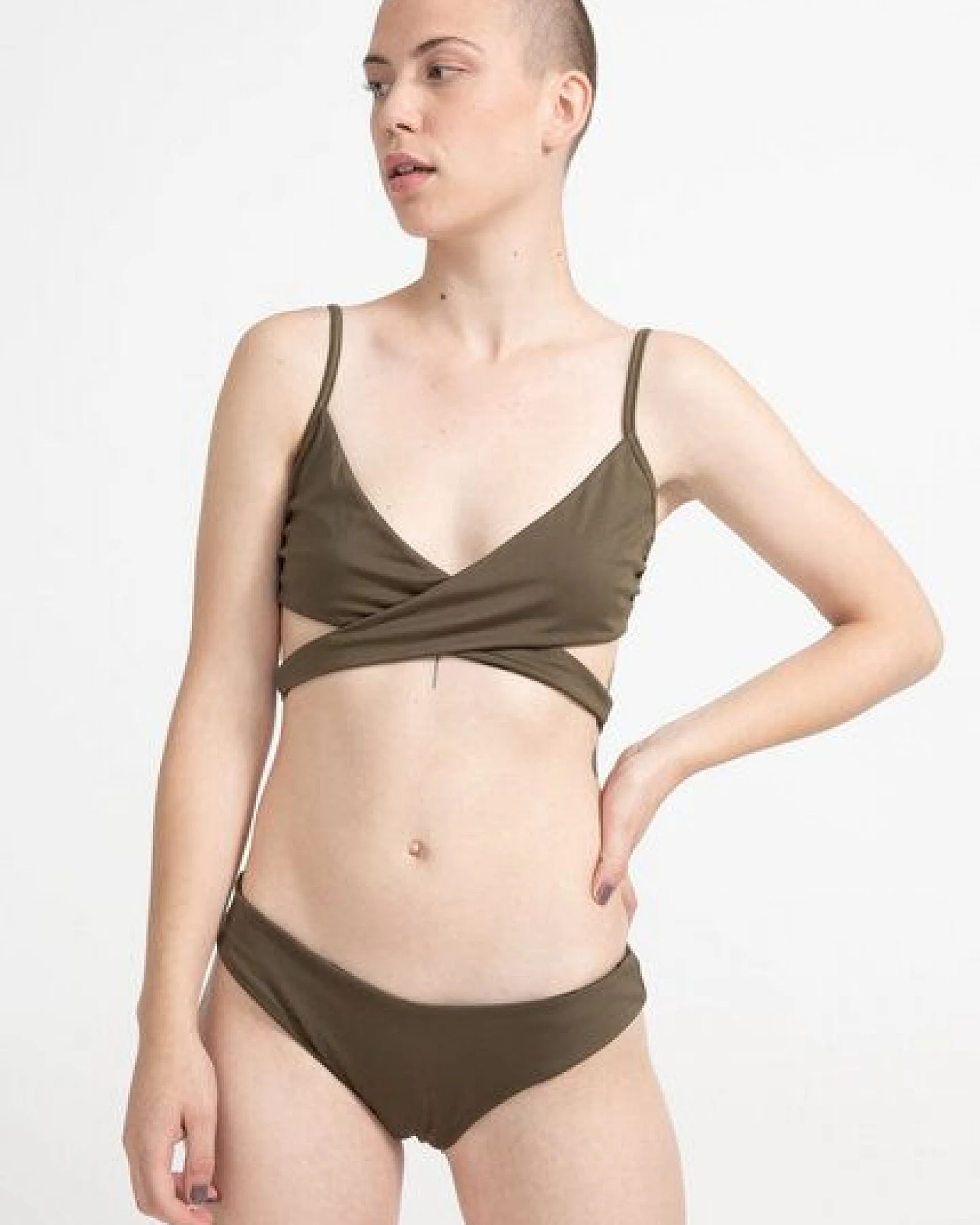 boochen Bikini Top Arpoador - wendbares Surf Bikini-Oberteil - Prints – Ansicht 3