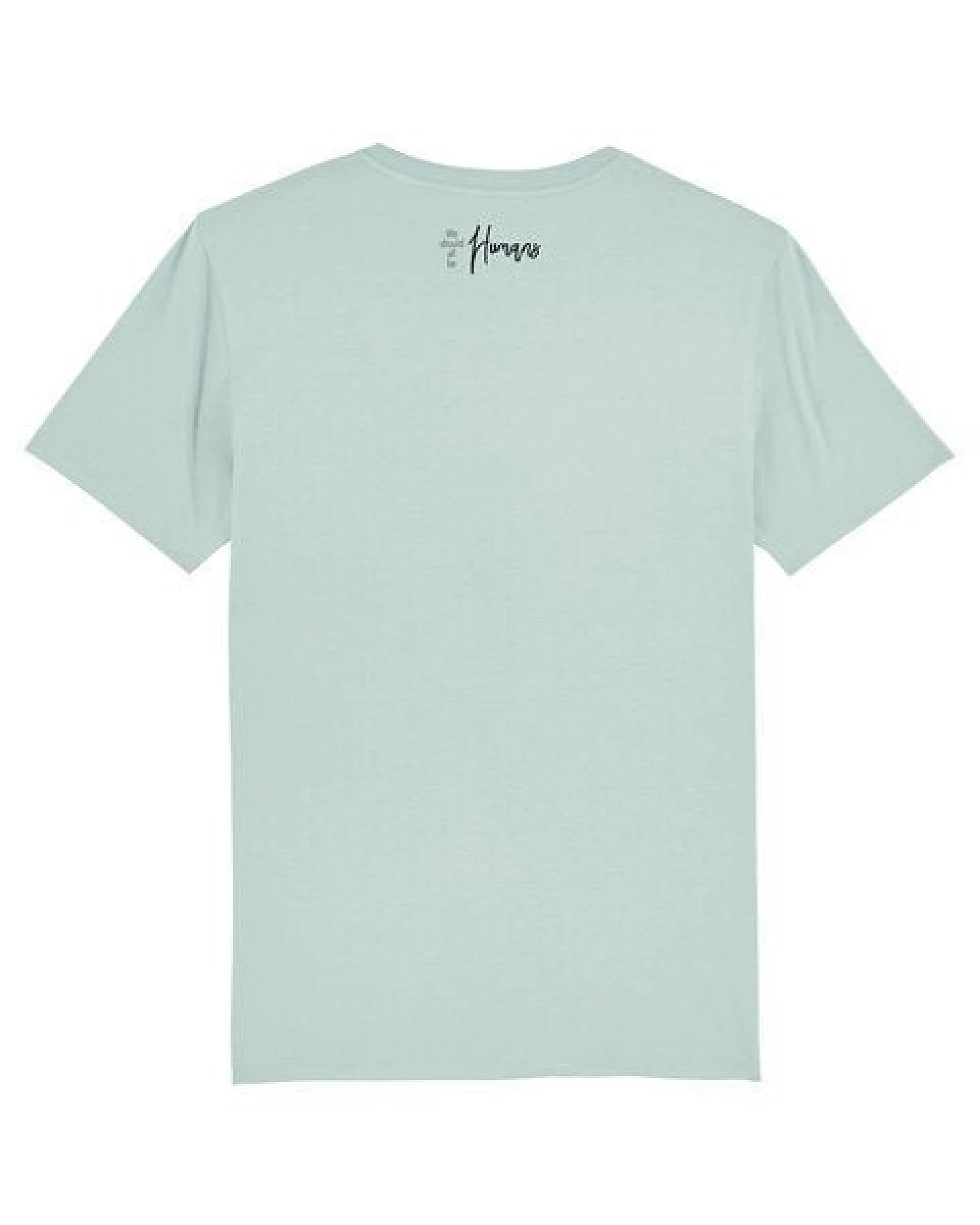 Human Family Bio Herren Sommer T-Shirt mit Rundhalsausschnitt "Maestro - Should be Humans" – Ansicht 3