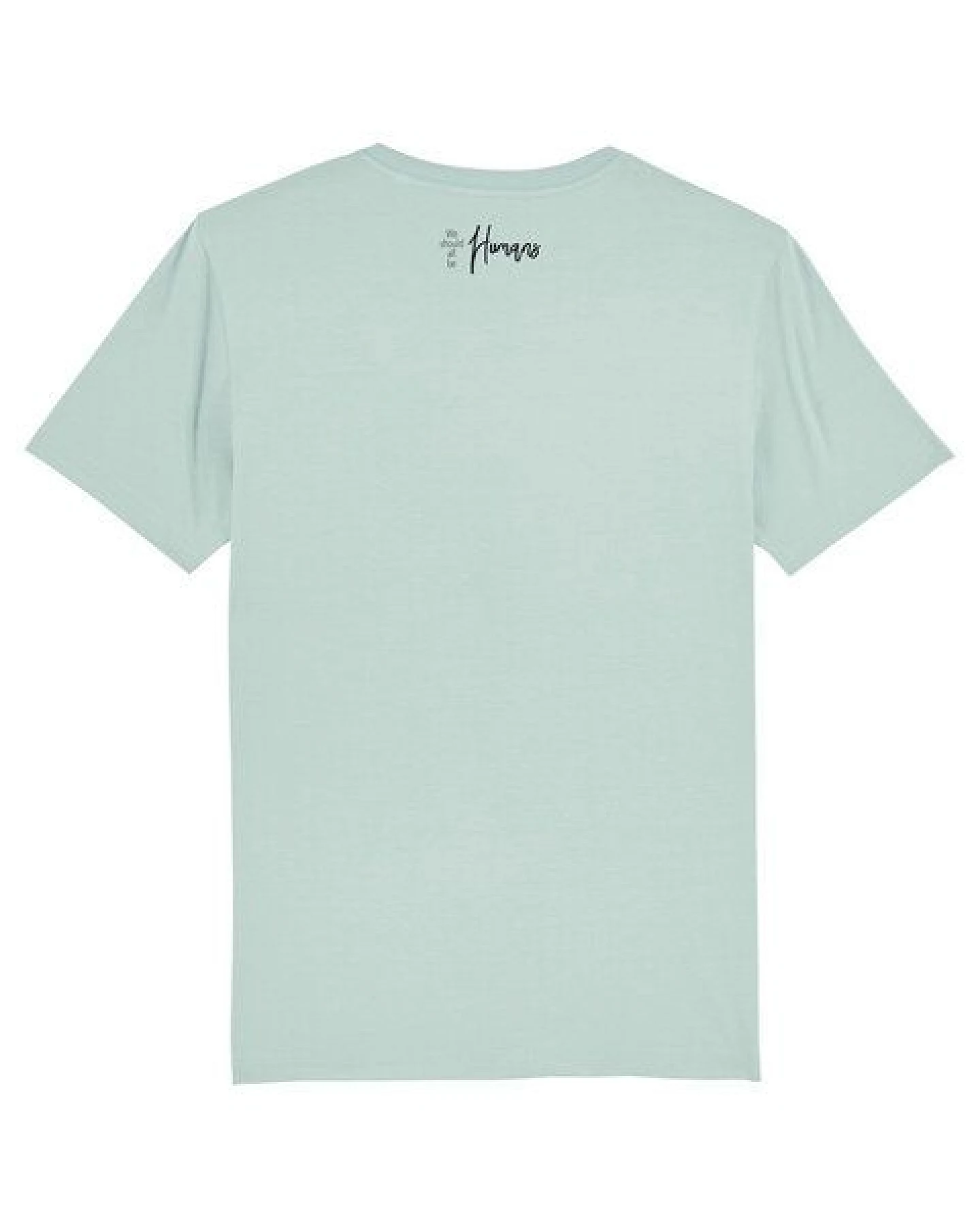 Human Family Bio Herren Sommer T-Shirt mit Rundhalsausschnitt "Maestro - Should be Humans" – Ansicht 3