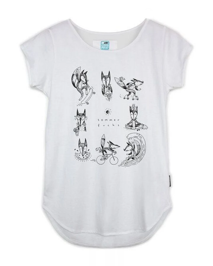 GARY MASH Shirt Asheville Sommerfuchs aus Biobaumwolle
