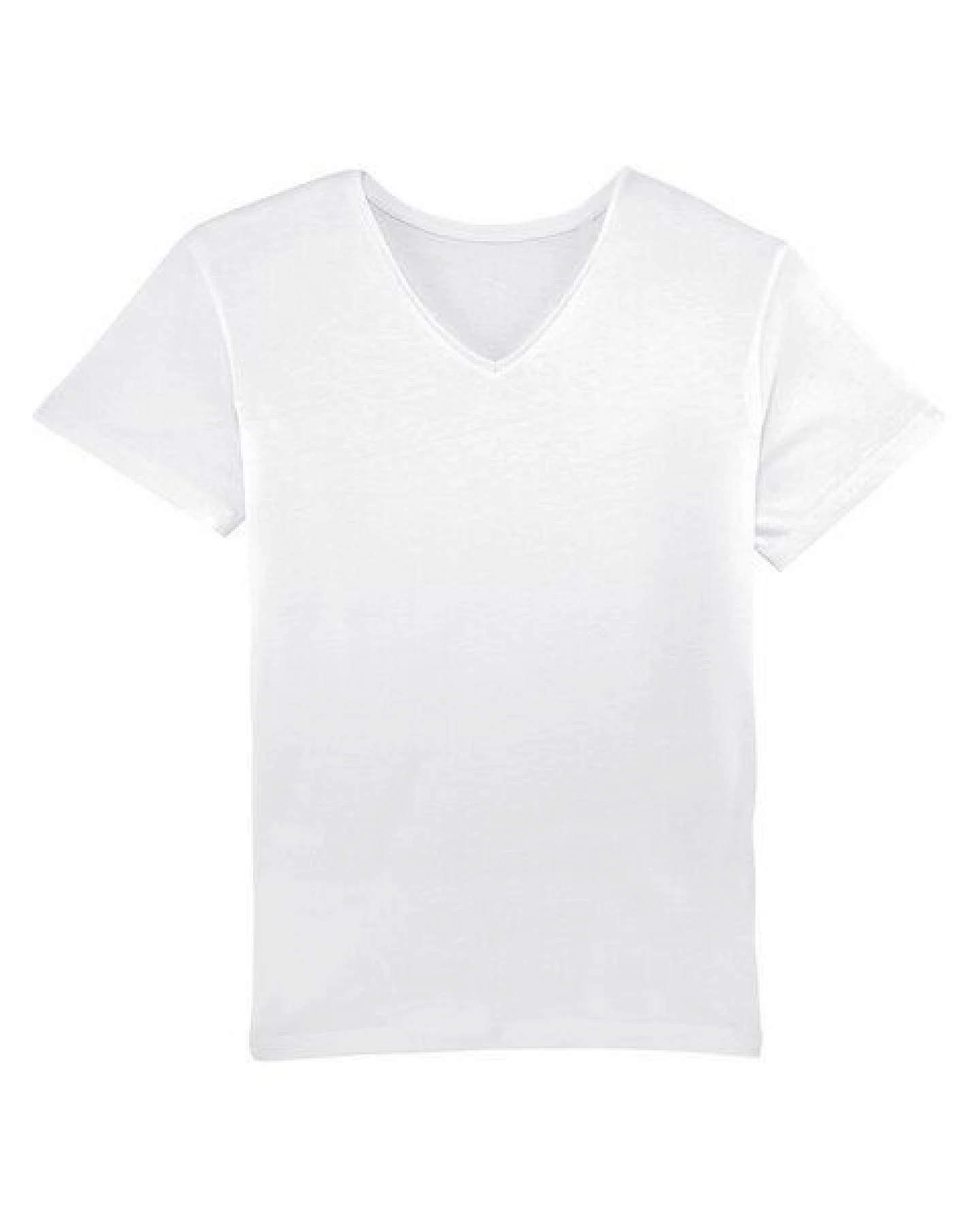 Human Family Bio Herren V-Neck T-Shirt "Chill - Against" – Ansicht 3