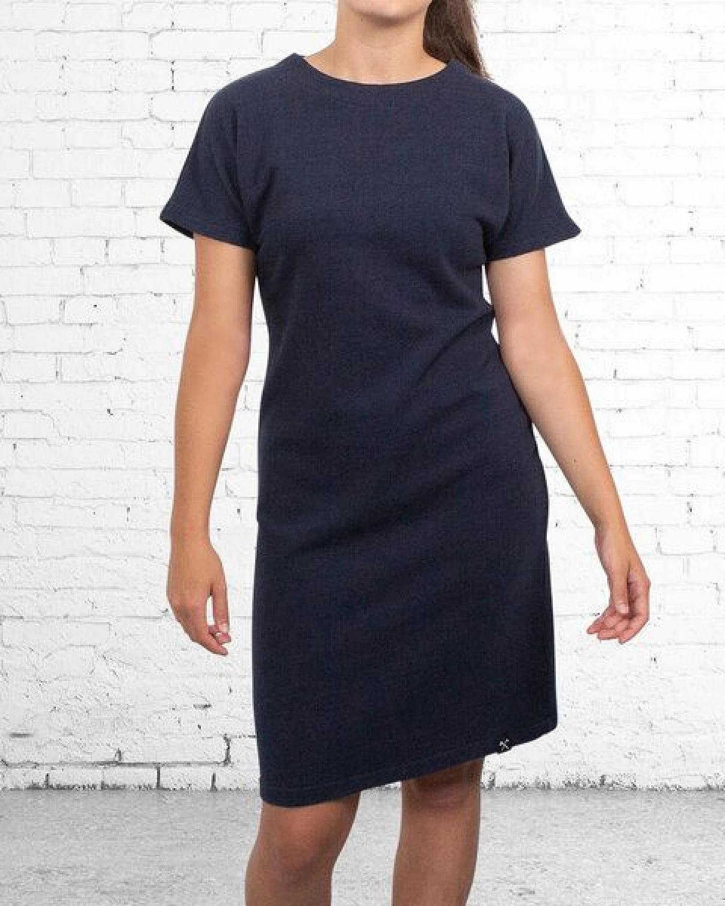 The Driftwood Tales Kurzärmeliges Kleid aus Sweatshirtstoff – Ansicht 3