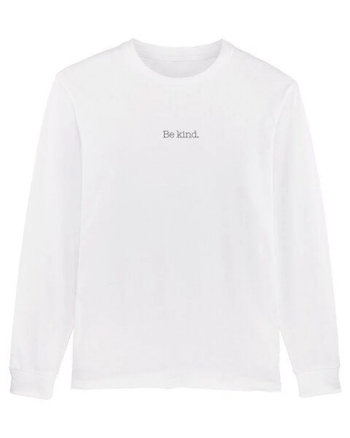 Human Family Bio Herren Langarmshirt "Shift - Be kind"