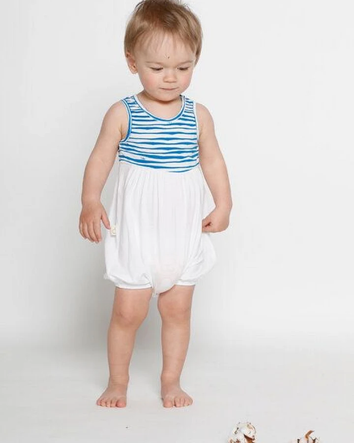 CORA happywear Baby Strampler aus Eukalyptus Faser "Soffi"