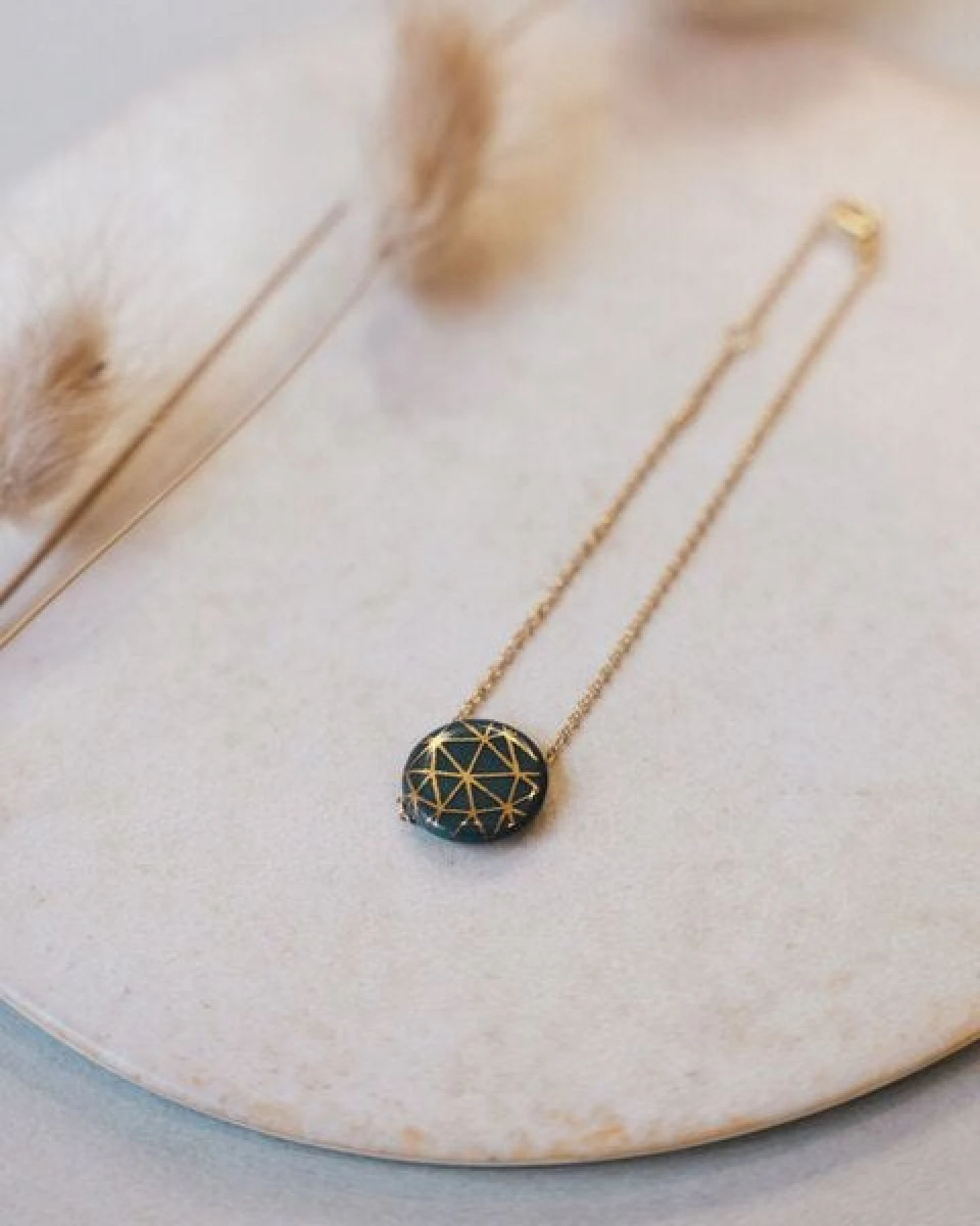 lille mus Porzellan-Armband GEO Porzellanschmuck – Ansicht 3