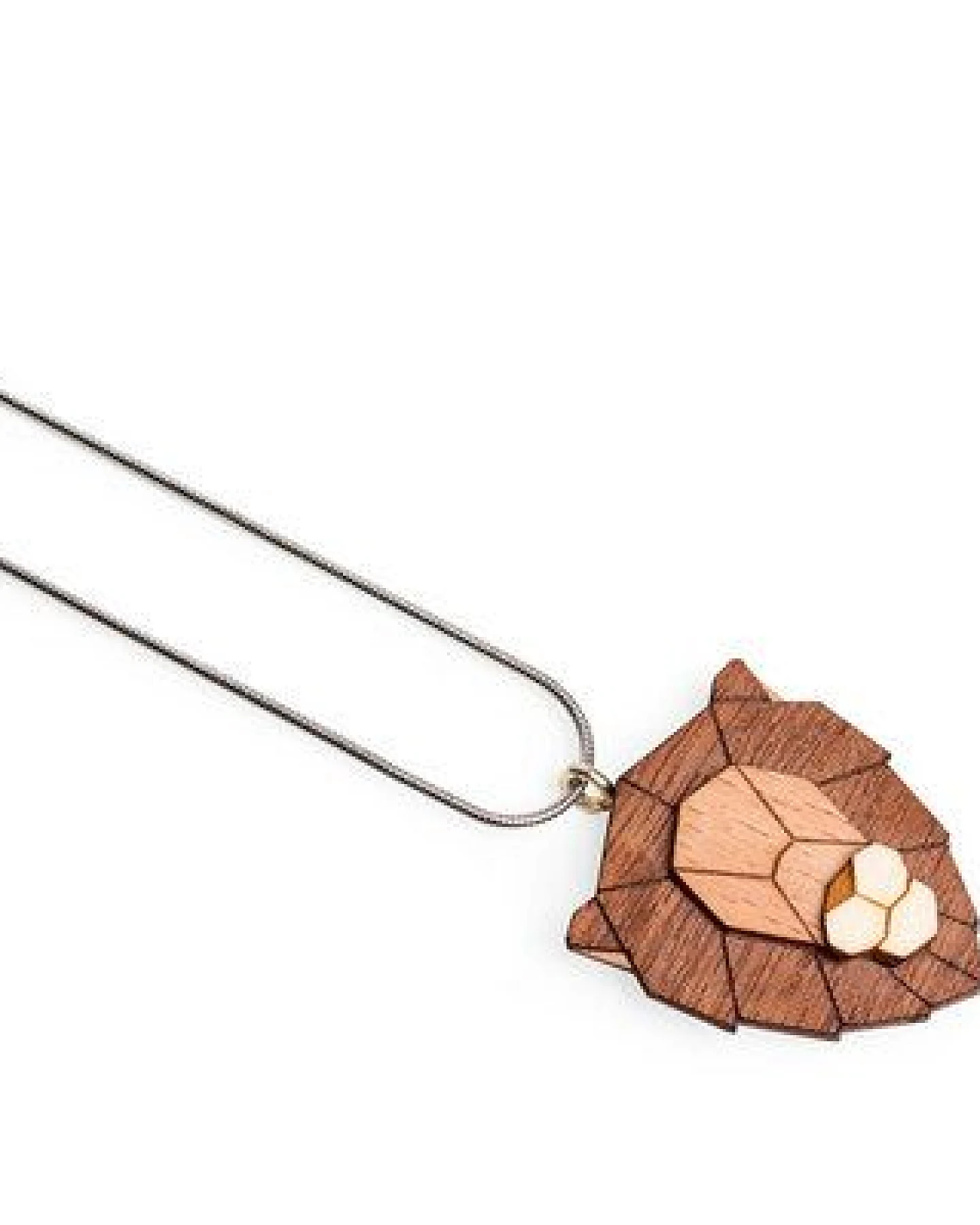 BeWooden Halskette Löwe – Ansicht 2