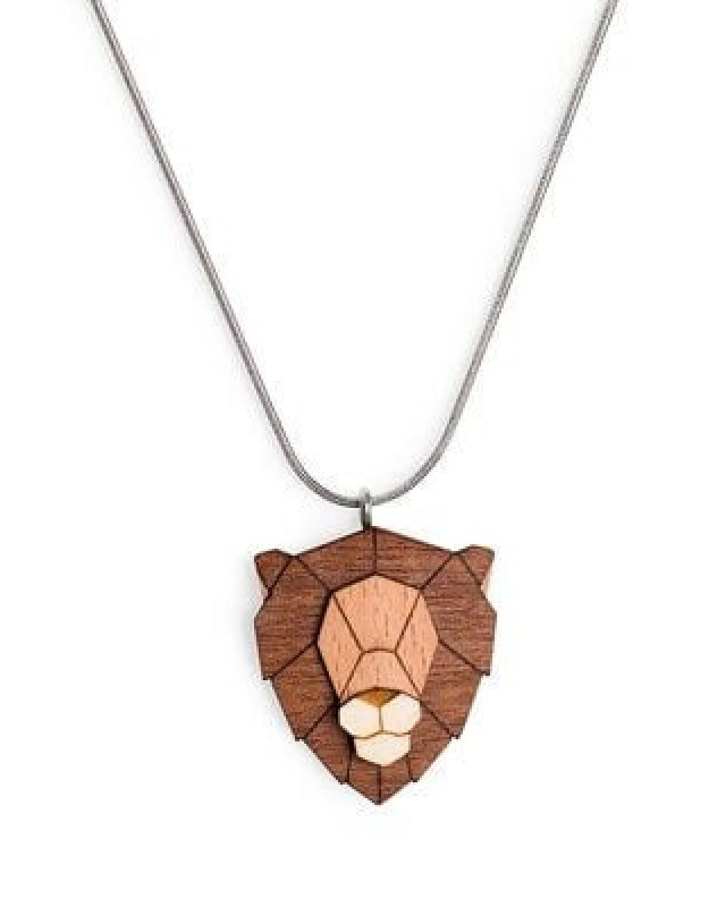 BeWooden Halskette Löwe – Ansicht 4