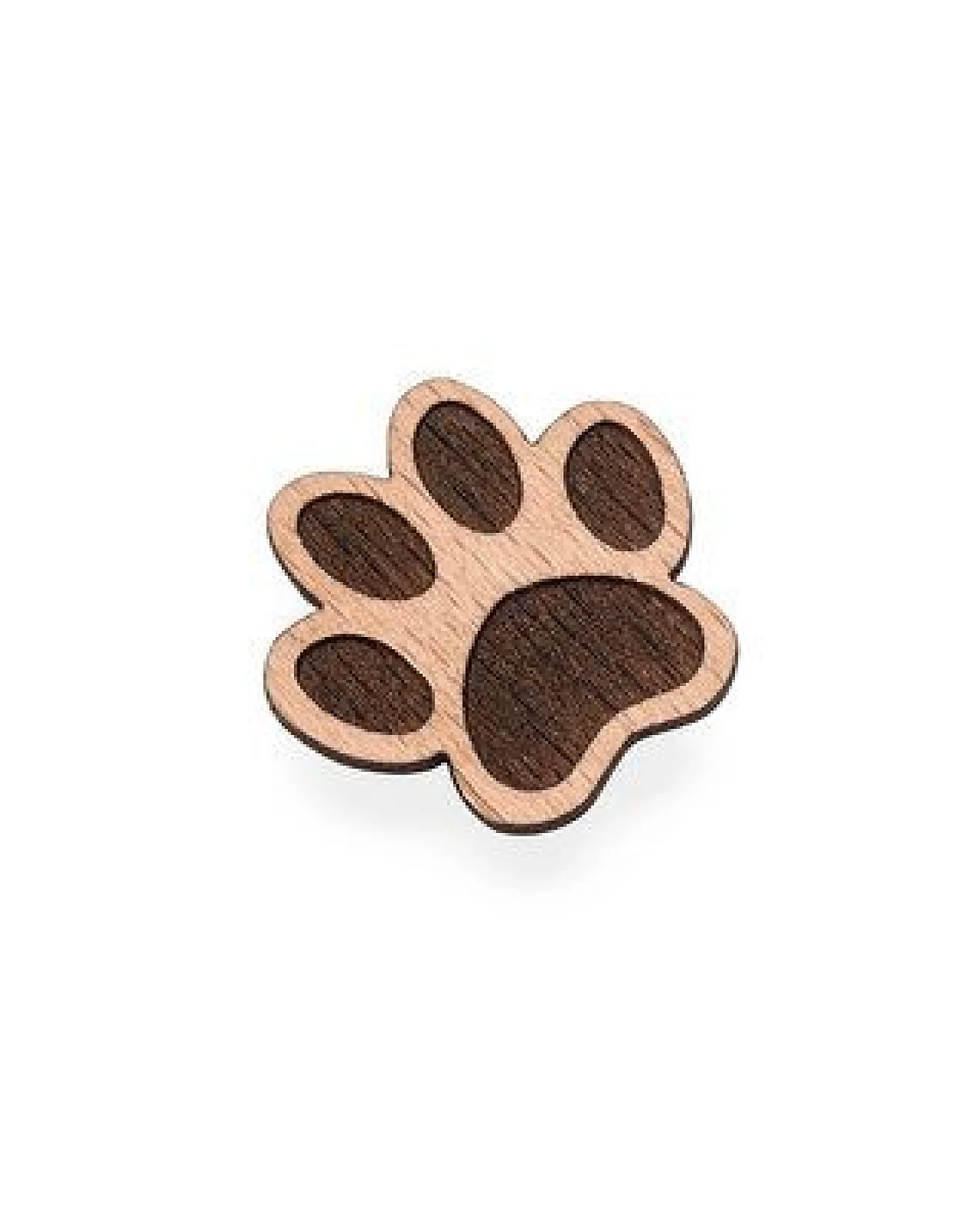 BeWooden Brosche aus Holz - Pfote – Ansicht 3