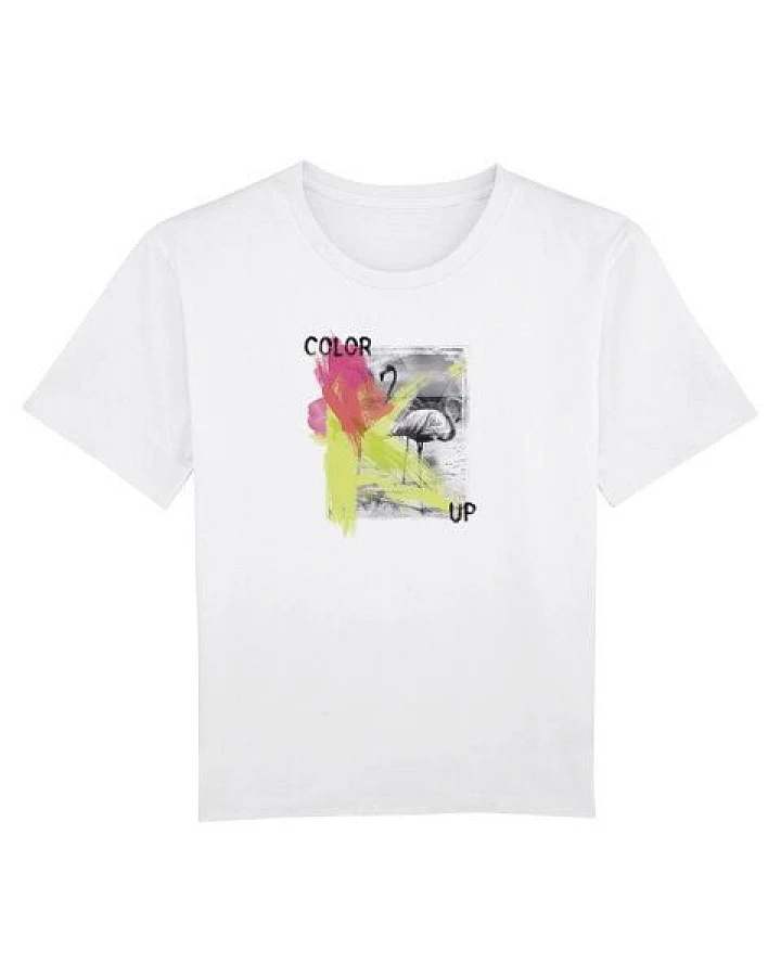 Human Family Bio Damen oversize T-Shirt "Color Up"