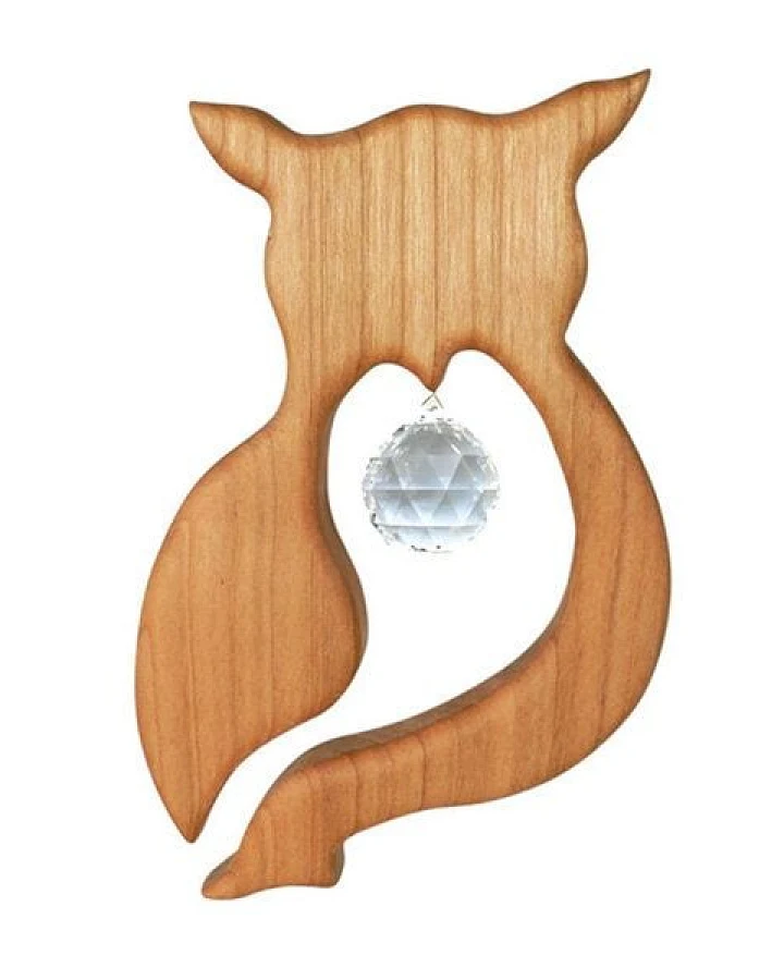 Mitienda Shop Fensterschmuck Eule mit Kristal
