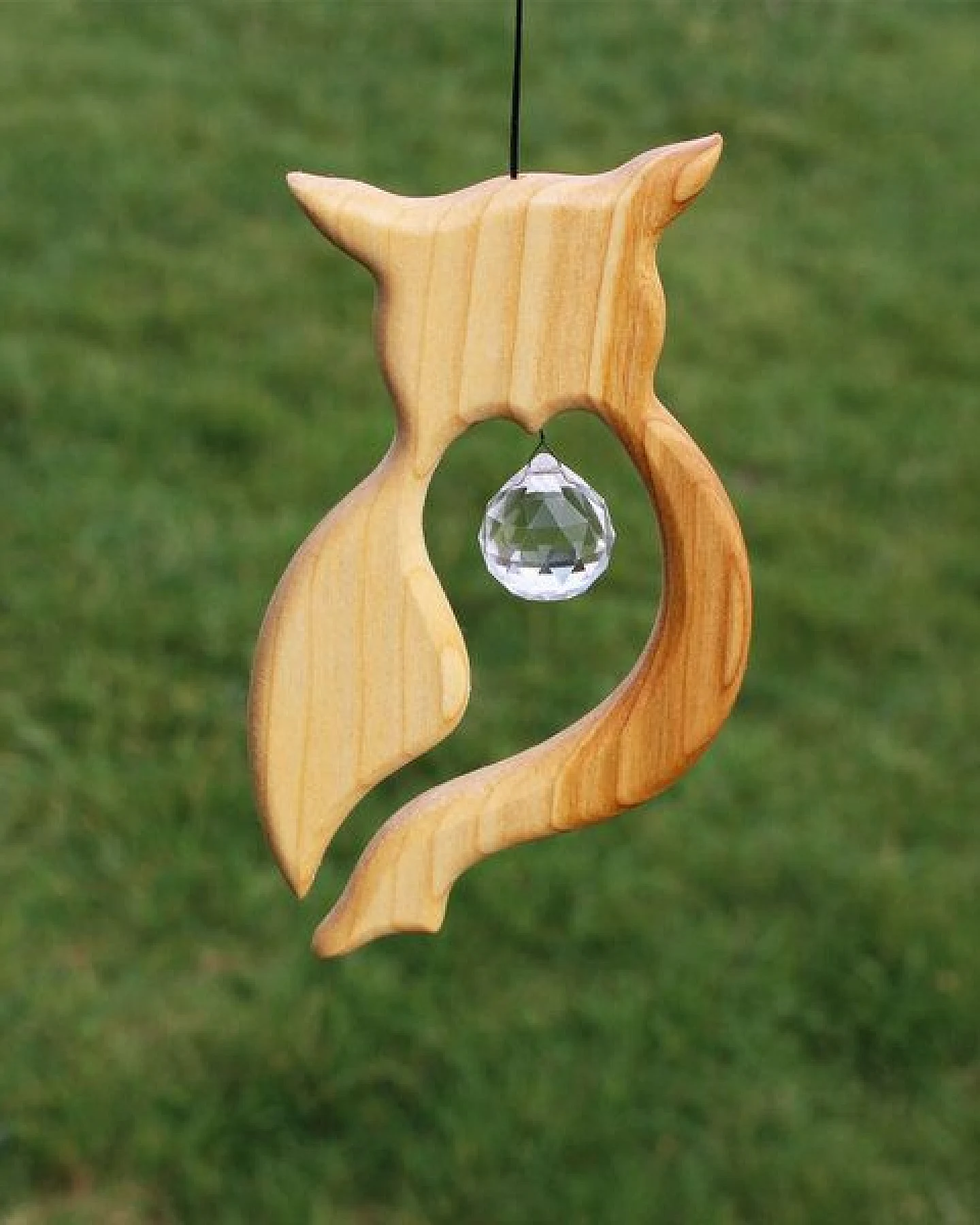 Mitienda Shop Fensterschmuck Eule mit Kristal – Ansicht 2