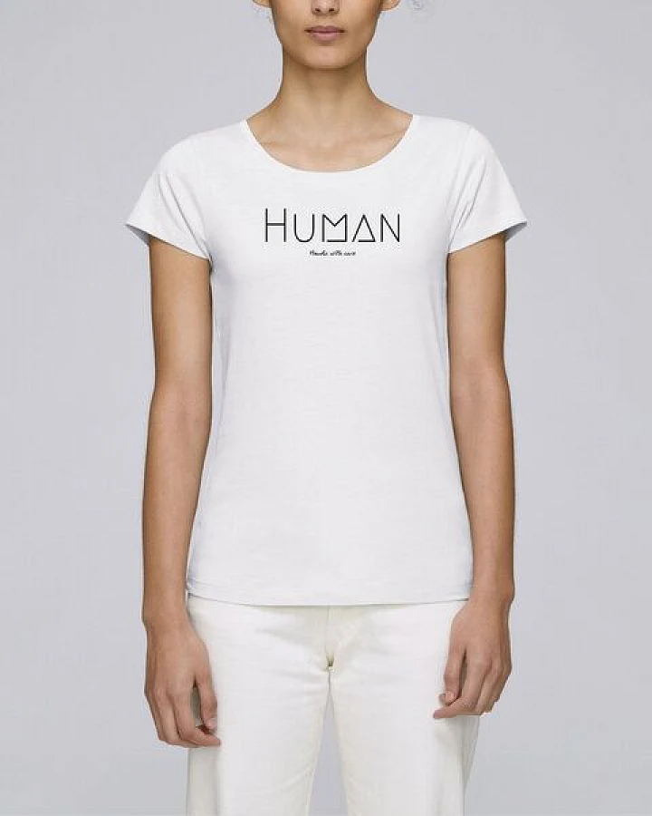 Human Family Bio Damen Sommer T-Shirt "Faith - Human" in 6 Farben