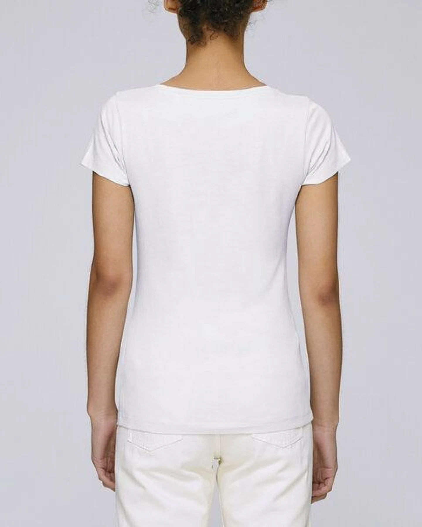 Human Family Bio Damen Sommer T-Shirt "Faith - Human" in 6 Farben – Ansicht 2
