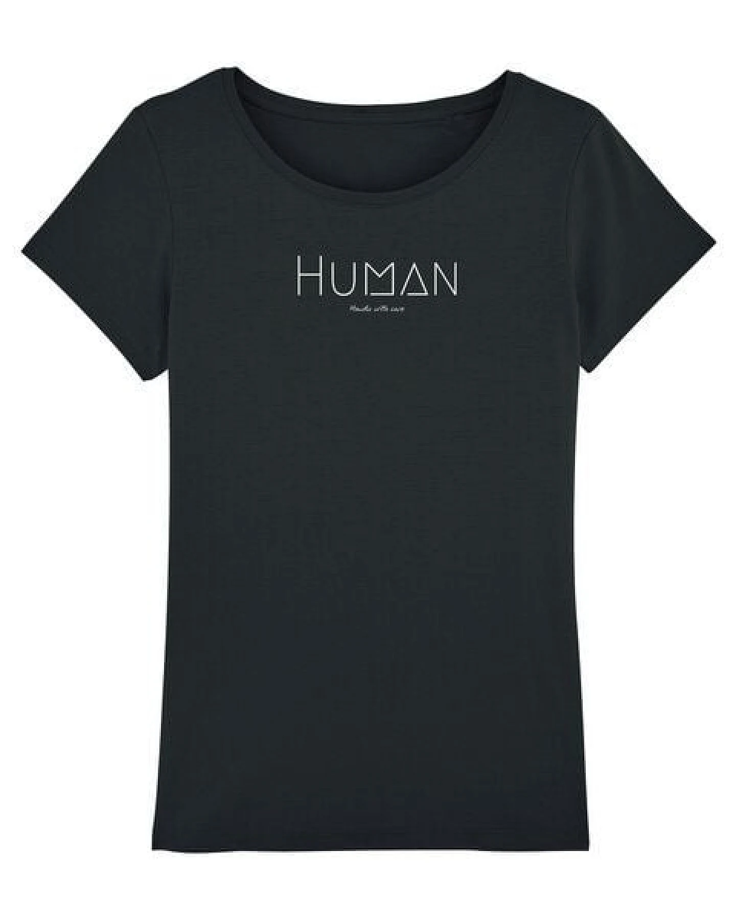 Human Family Bio Damen Sommer T-Shirt "Faith - Human" in 6 Farben – Ansicht 3