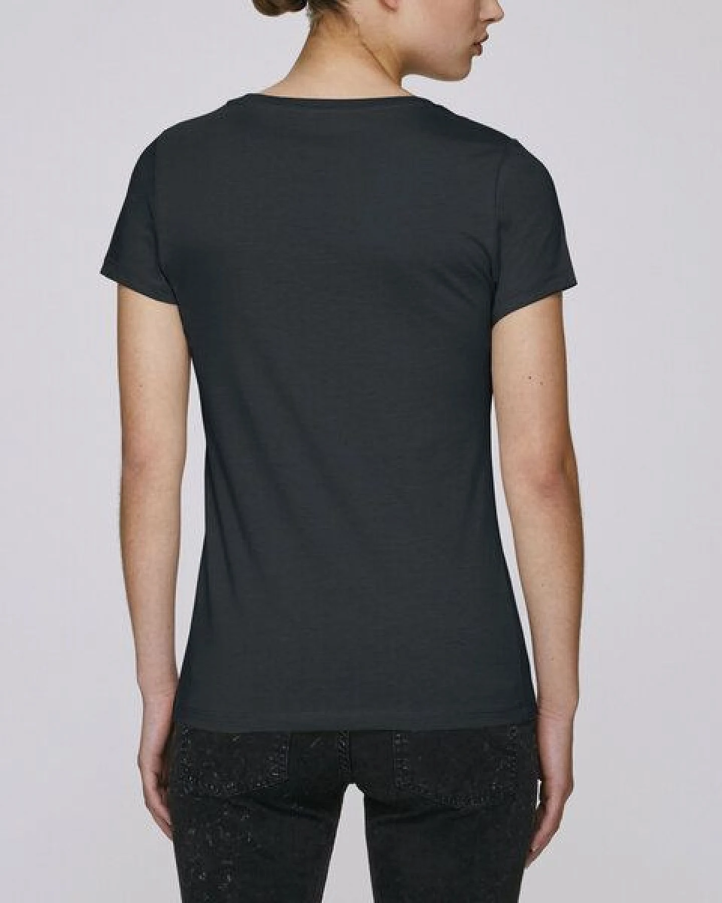 Human Family Bio Damen Sommer T-Shirt "Faith - Human" in 6 Farben – Ansicht 3