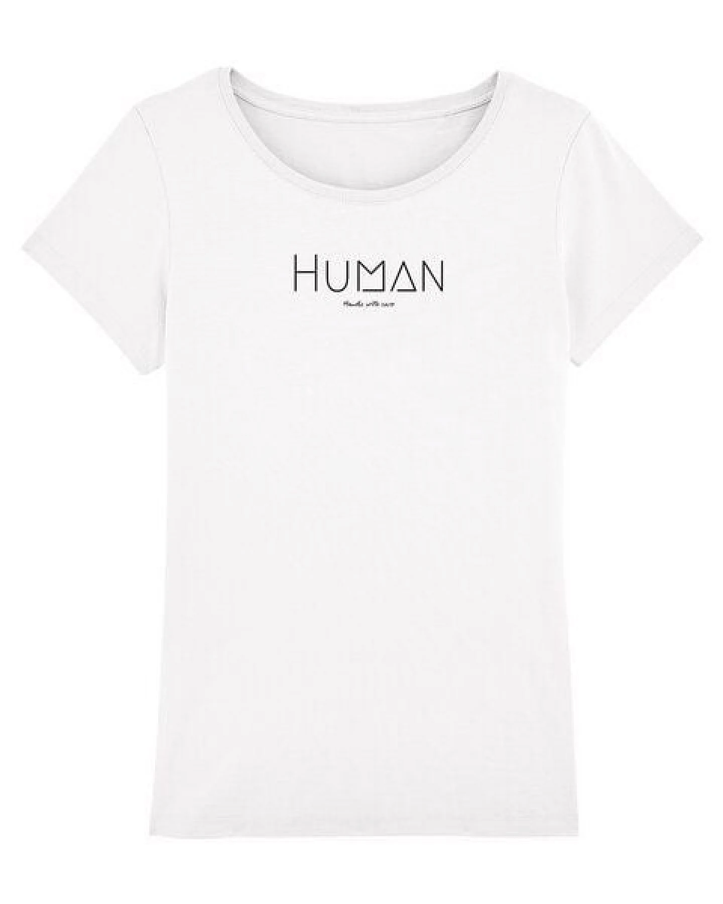 Human Family Bio Damen Sommer T-Shirt "Faith - Human" in 6 Farben – Ansicht 4