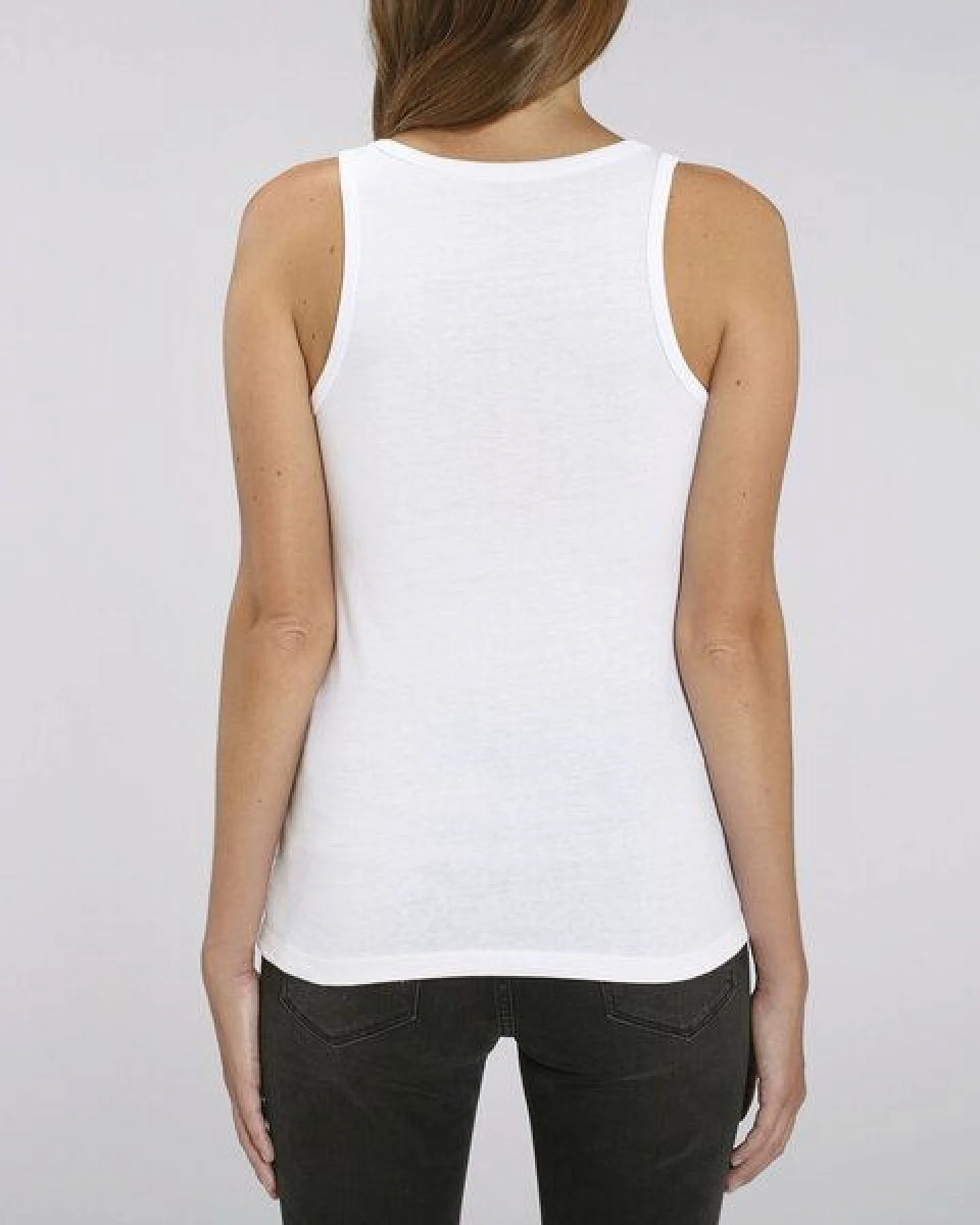 Human Family Bio Damen Tank-Top "Gleam - If U try" in 6 Farben – Ansicht 3