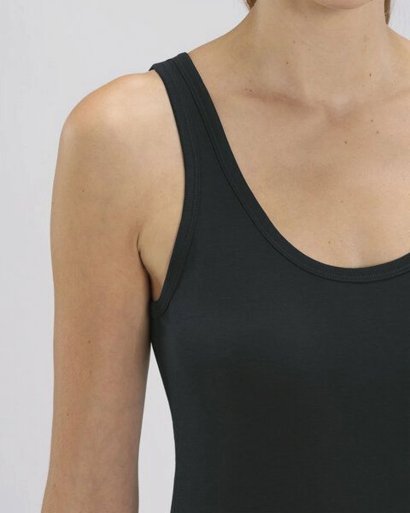 Human Family Bio Damen Tank-Top "Gleam - If U try" in 6 Farben – Ansicht 3