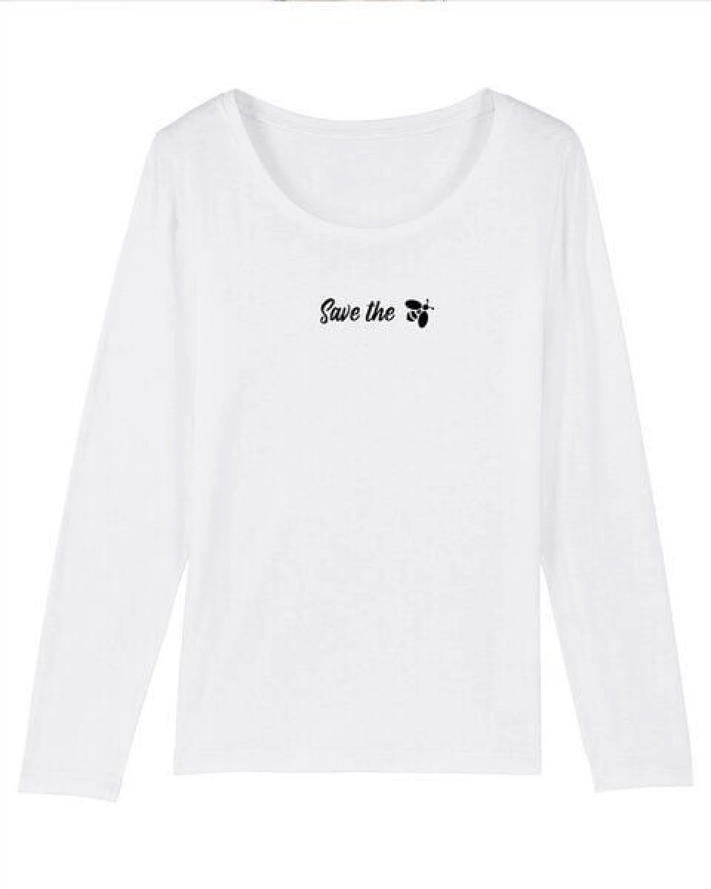 Human Family Bio Damen Longsleeve Shirt - Joker "Save the Bees" in 3 Farben – Ansicht 4