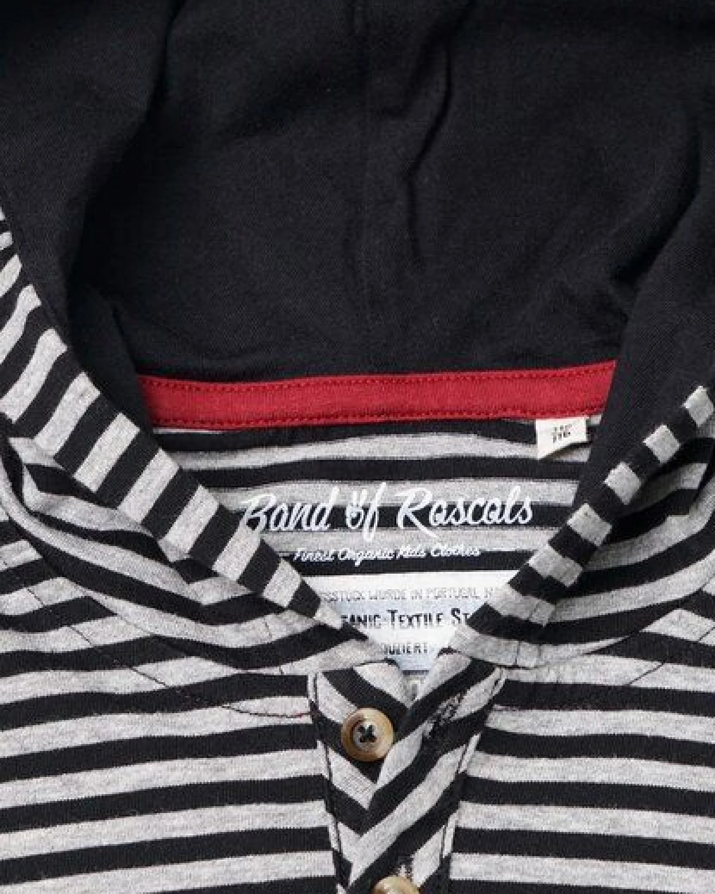 Band of Rascals Striped Hooded Longsleeve – Ansicht 3