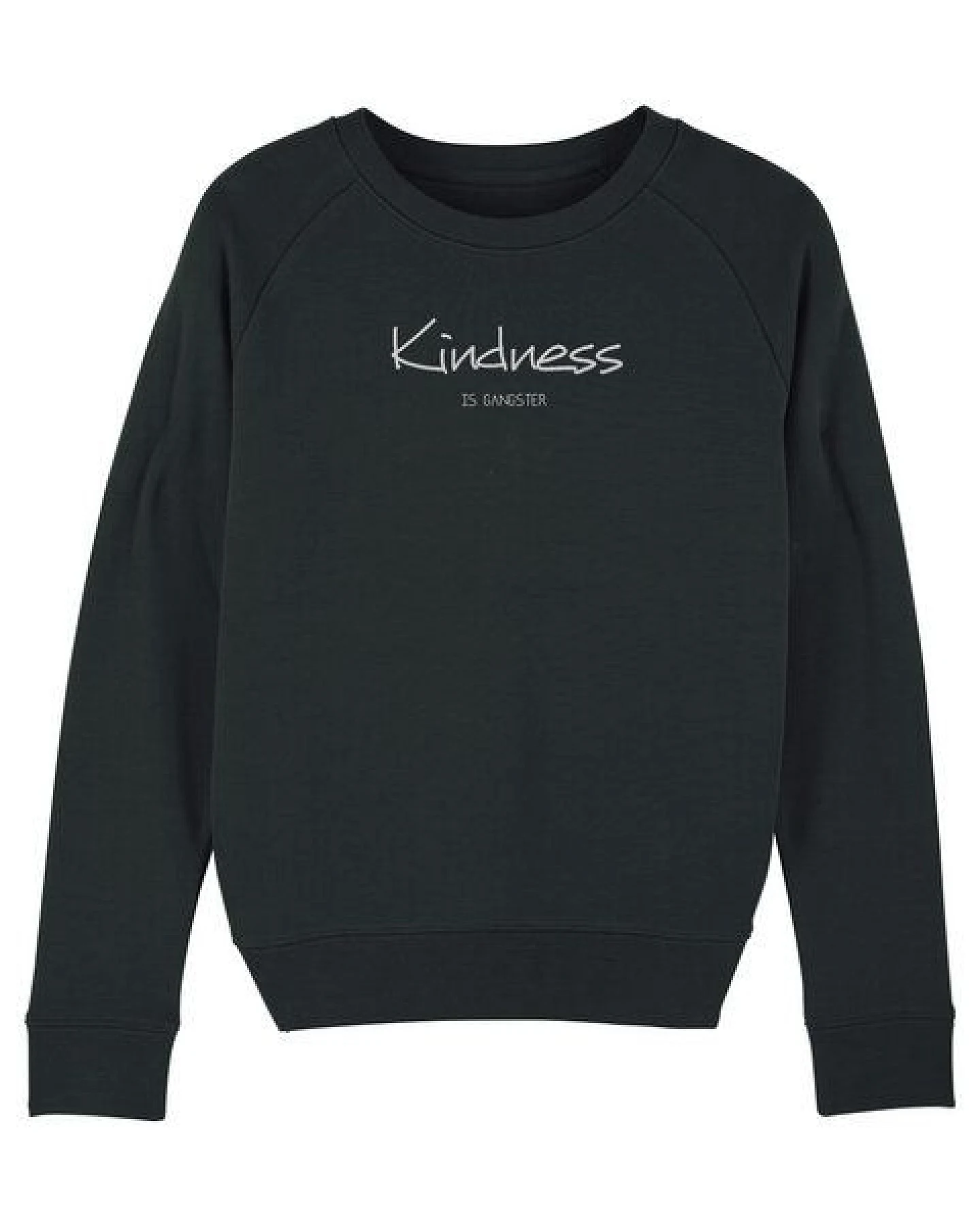 Human Family Bio Damen Sweatshirt - Feel Kindness - in 4 Farben mit 85 % Bio-Baumwolle – Ansicht 4