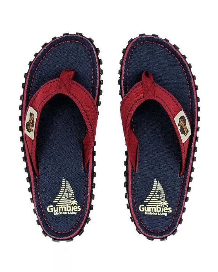 GUMBIES Navy Coast – Zehensandalen für den Sommer