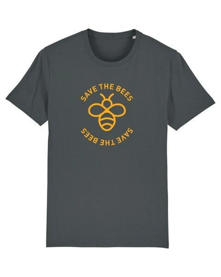 University of Soul Unisex T-Shirt aus Bio-Baumwolle "Save the Bees"