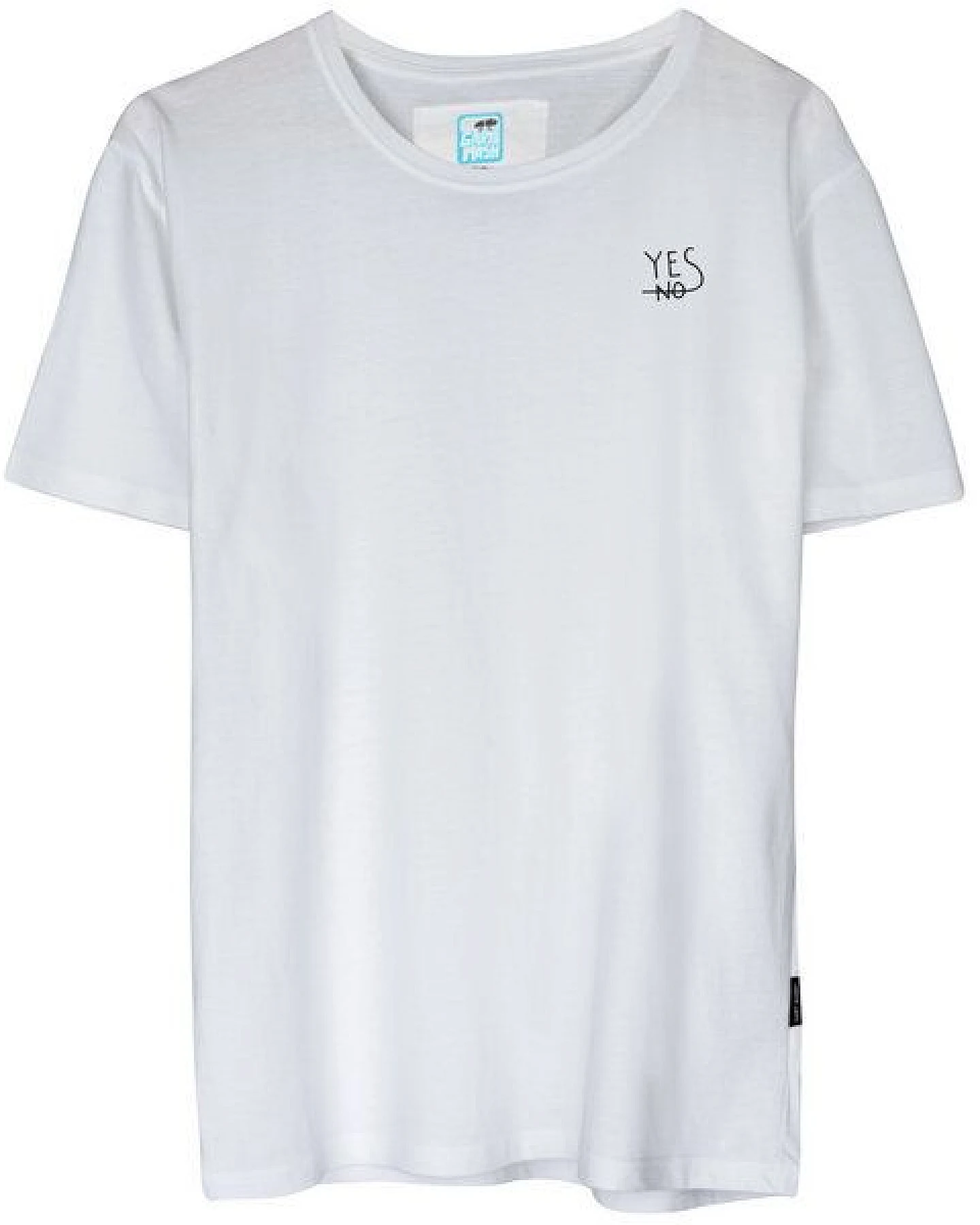 GARY MASH Shirt Yes aus Biobaumwolle Weiß – Ansicht 3