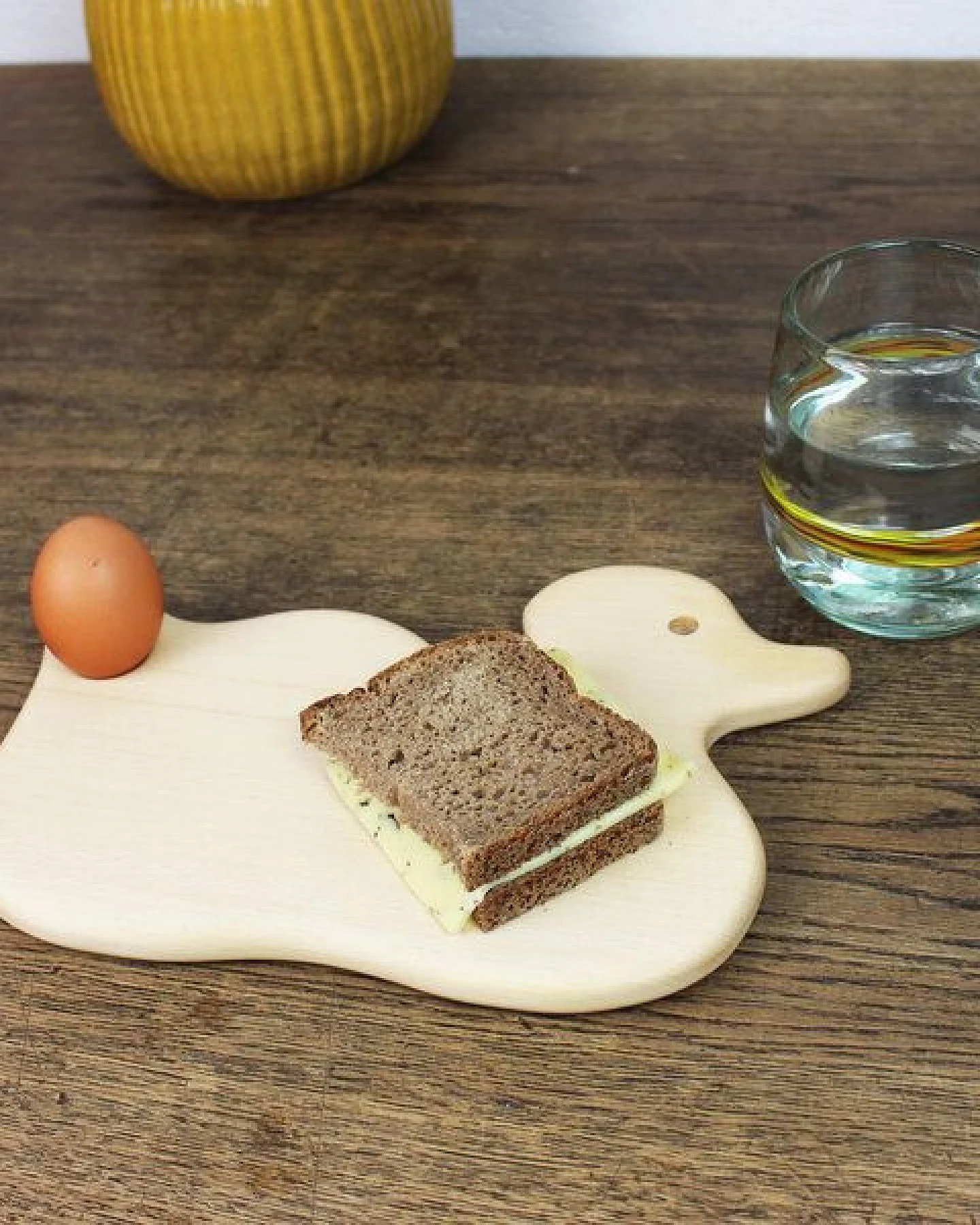 Mitienda Shop Frühstücksbrettchen mit Tiermotiv Ente – Ansicht 2