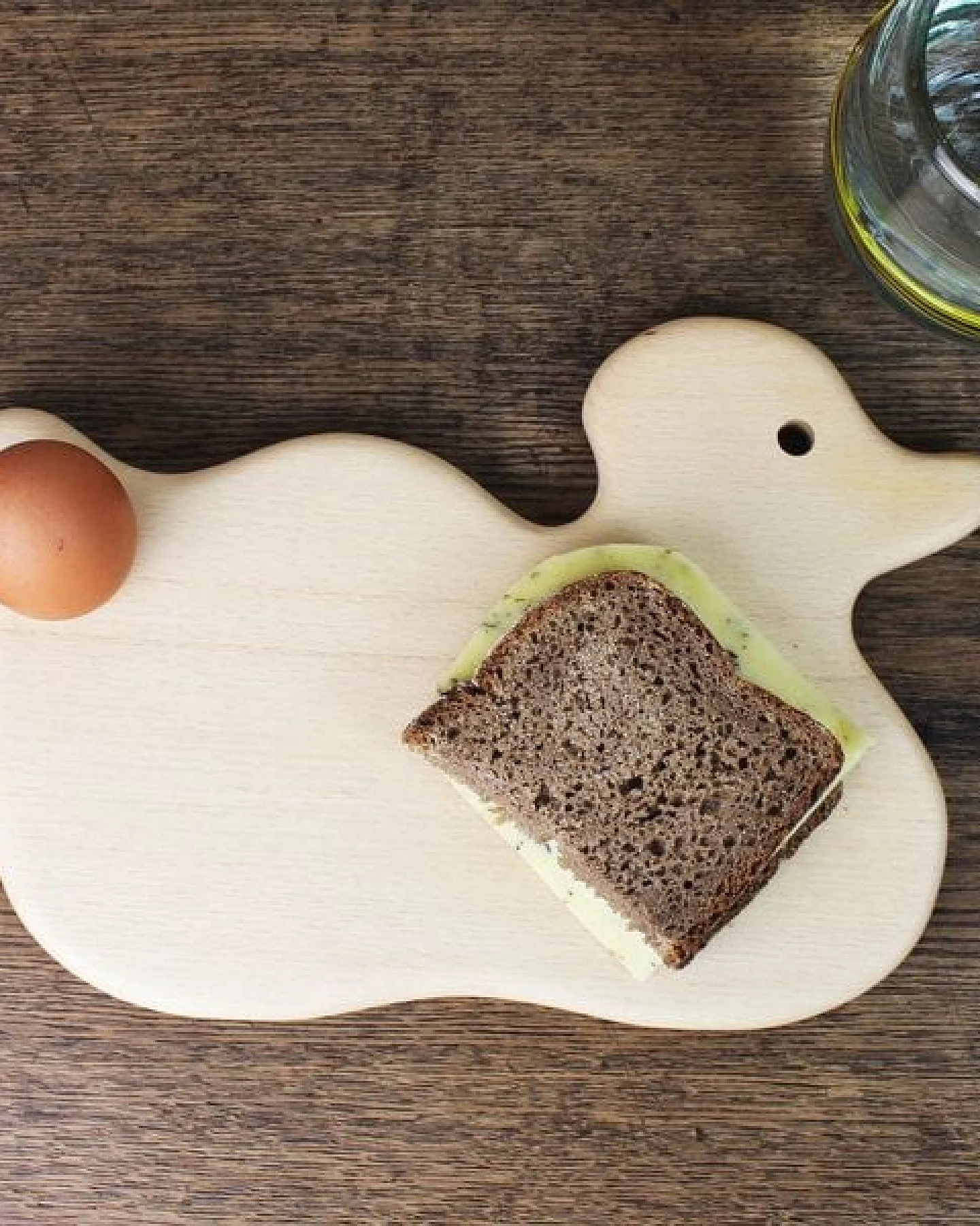 Mitienda Shop Frühstücksbrettchen mit Tiermotiv Ente – Ansicht 3