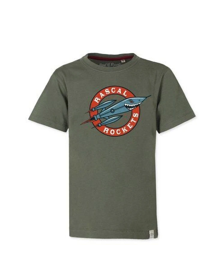 Band of Rascals Rocket - Cooles Kinder T-Shirt Kurzarm aus 100% Bio-Baumwolle
