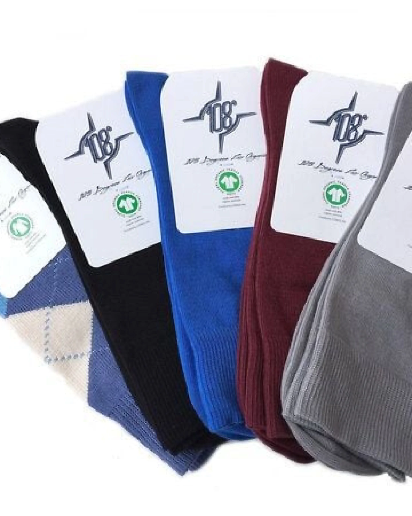 108 Degrees 5er Mix Herren Socken GOTS – Ansicht 2