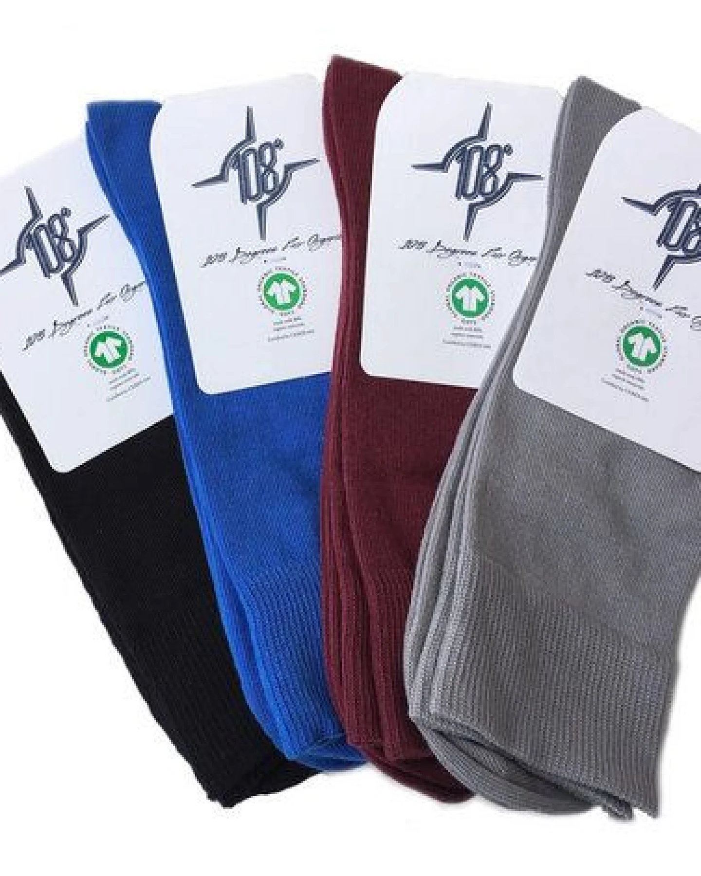 108 Degrees 4er Mix Herren Socken GOTS – Ansicht 2