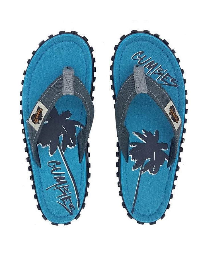 GUMBIES Twin Palms – Zehensandalen für den Sommer für Damen und Herren