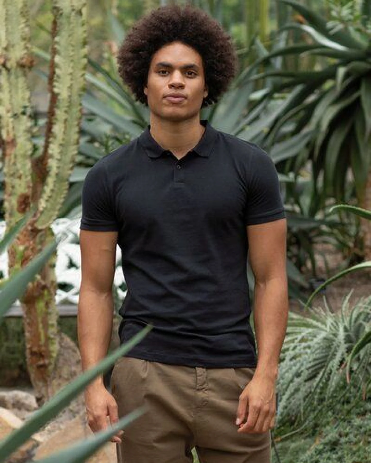 Ecologie by AWDis Etosha Organic Poloshirt Polo – Ansicht 2