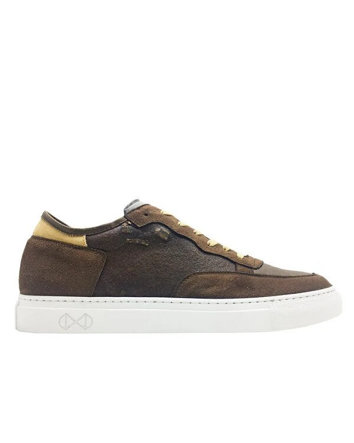vegane Sneaker aus Kaffee "nat-2 coffee" brown