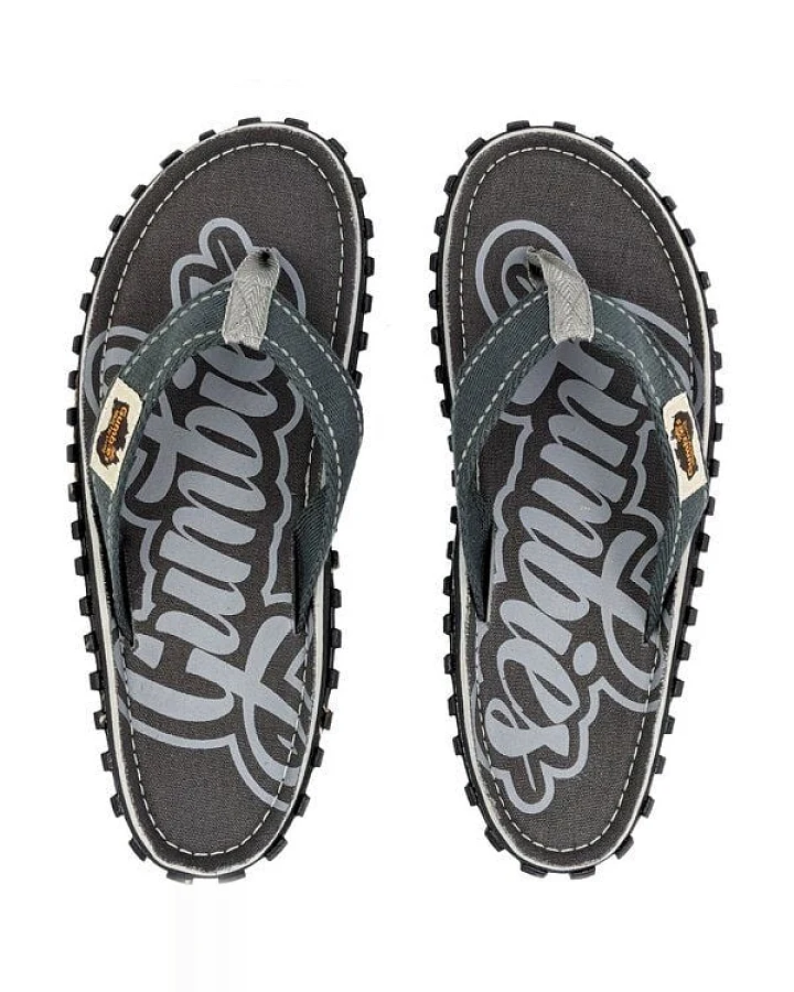 GUMBIES Cool Grey – Nachhaltige Zehensandalen für Damen und Herren