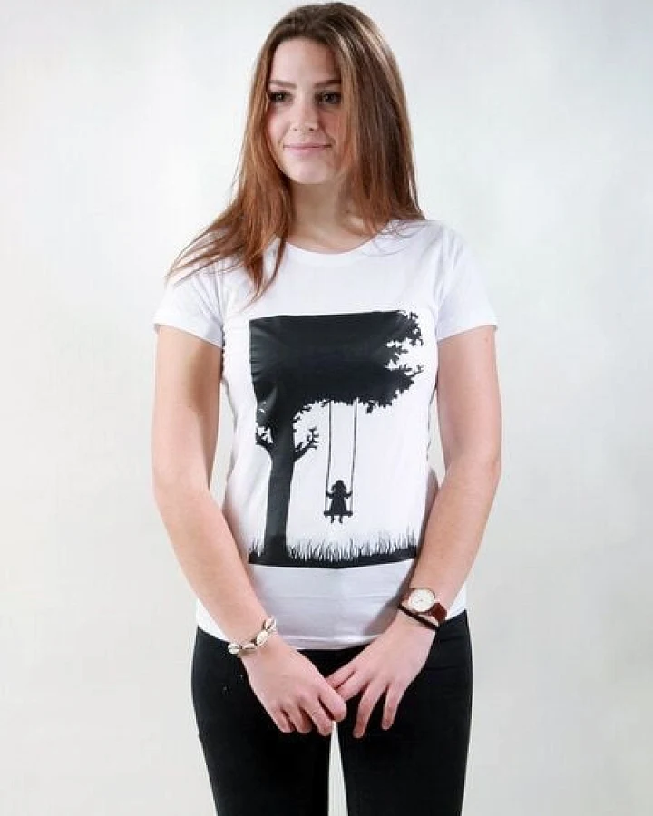 NATIVE SOULS T-Shirt Damen - Child - white